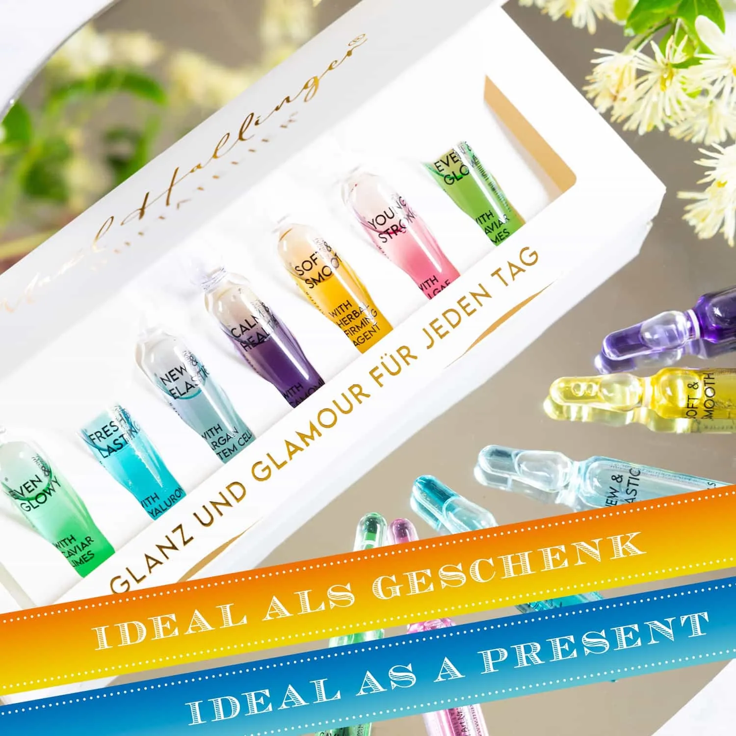 Die Ampullen von Maxl Hallinger stehen für höchste Qualität und wirksame Pflege. Jede Ampulle ist sorgfältig formuliert- für perfekte Ergebnisse!