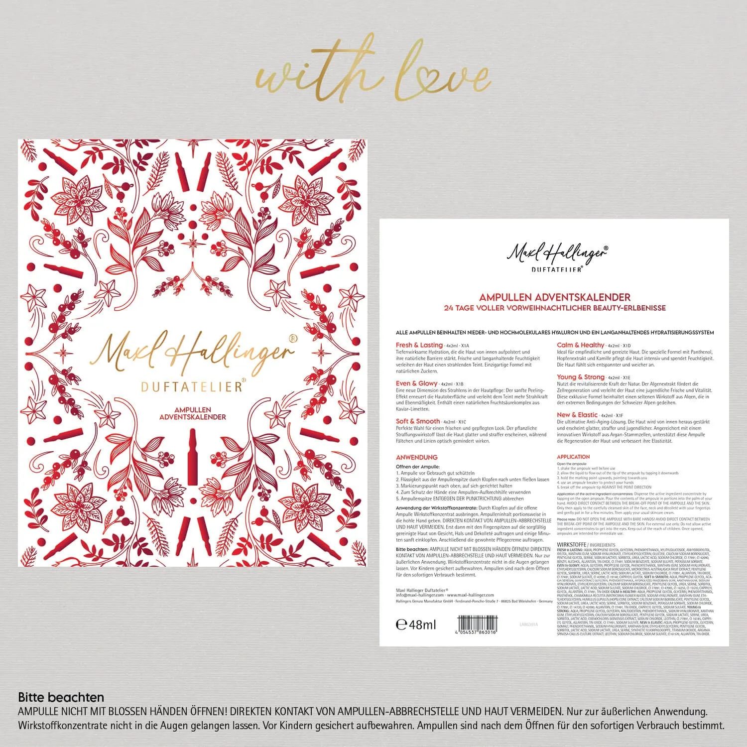 Maxl Hallinger Duftatelier (24 Ampullen)