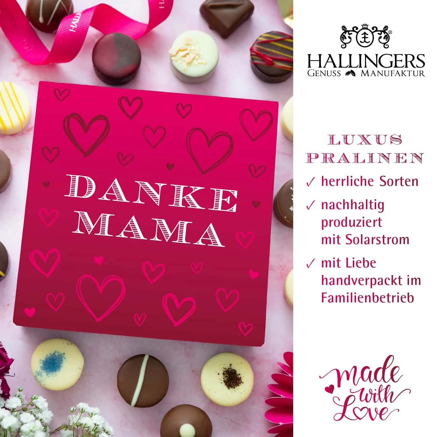 Mit dem Set verschenken Sie Luxus pur! Exklusivität, Qualität, Nachhaltigkeit und Unterstützung des lokalen Handwerks - die perfekte Kombination!