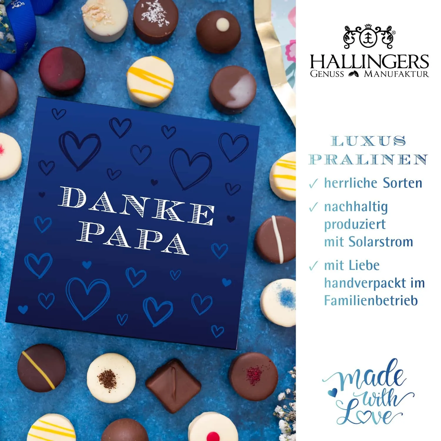 Mit dem Set verschenken Sie Luxus pur! Exklusivität, Qualität, Nachhaltigkeit und Unterstützung des lokalen Handwerks - die perfekte Kombination!