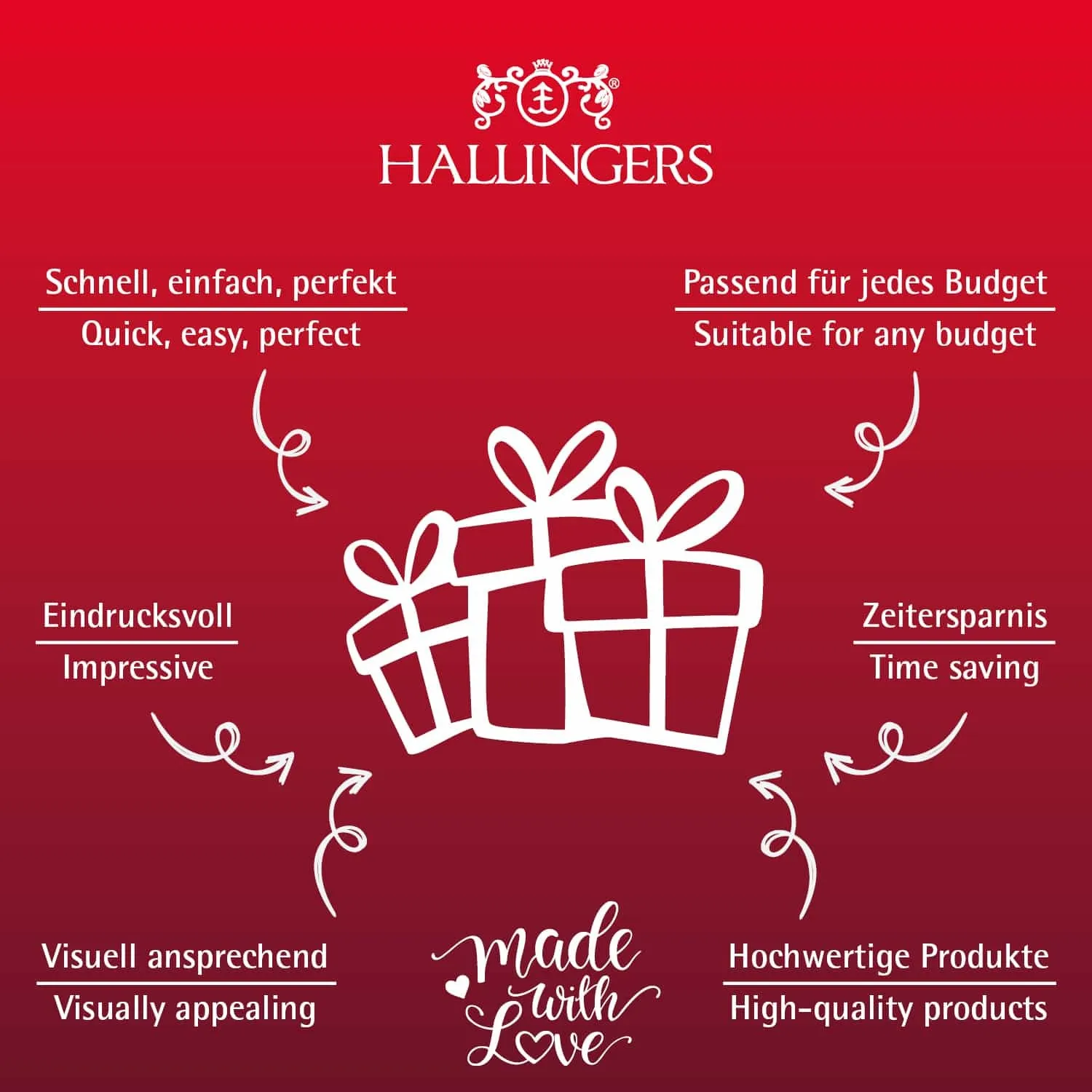 Muttertag & Vatertag Bag Red (Geschenkkorb)