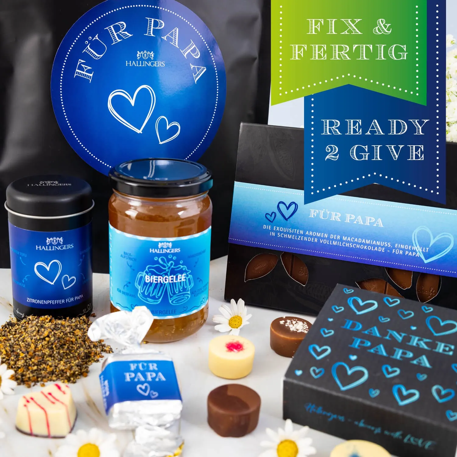 Mit dem Set verschenken Sie Luxus pur!