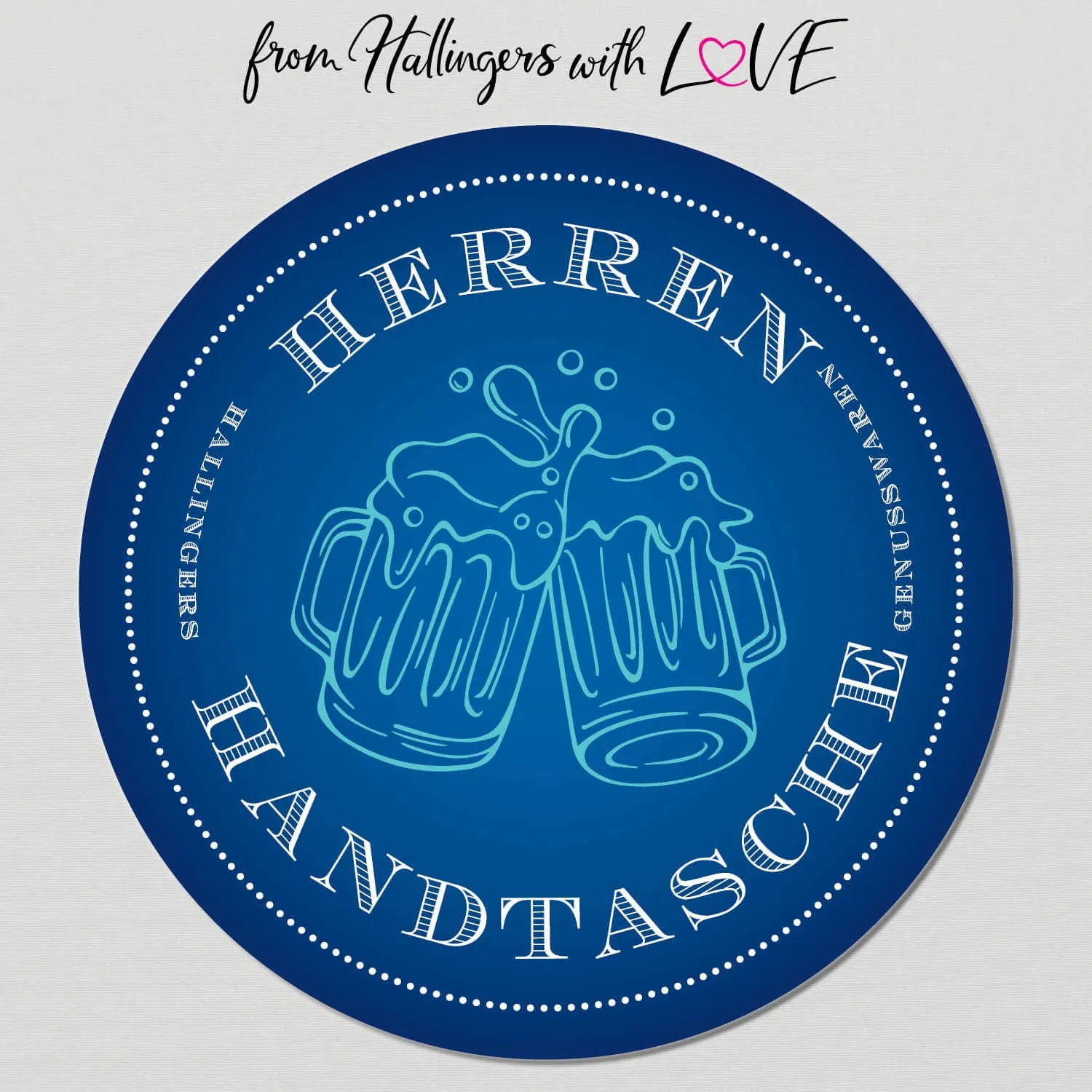 Herrenhandtasche XXL (Geschenkkorb)