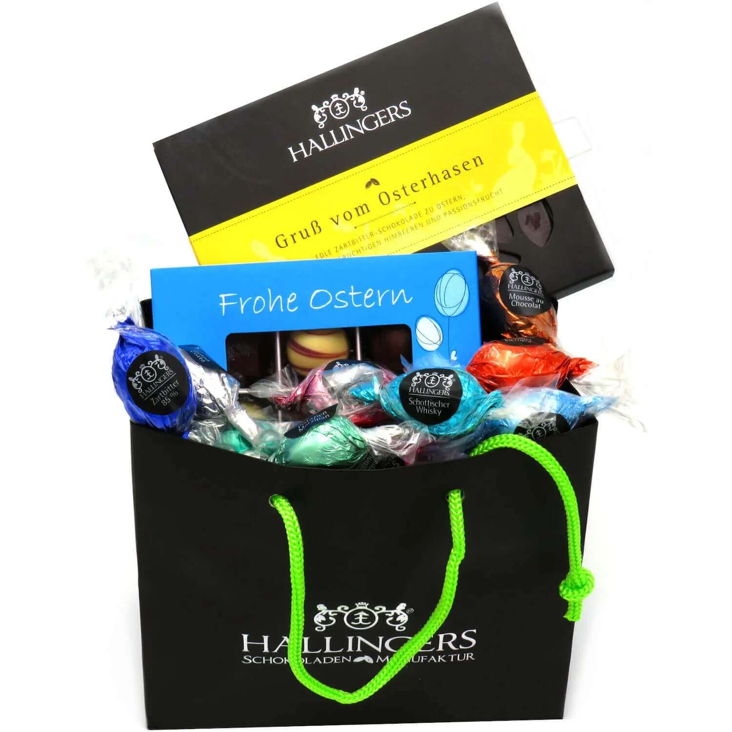 Easter Bag - pink yellow (Geschenkkorb)