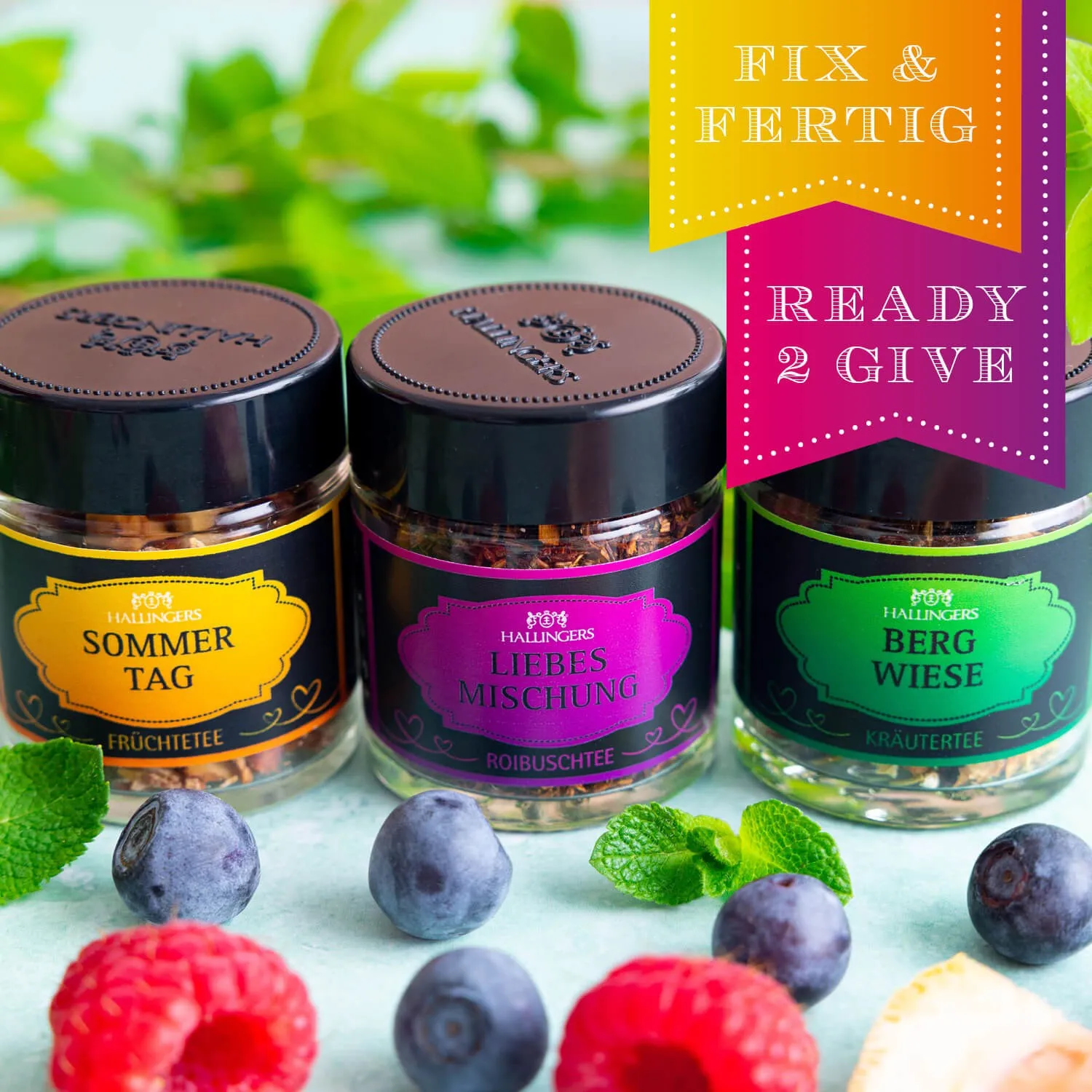 Bleiben Sie einfach zu Hause und bestellen Sie ganz bequem online! Unser Tee wird von Hand abgefüllt aus unserer Manufaktur im Herzen von Bayern!