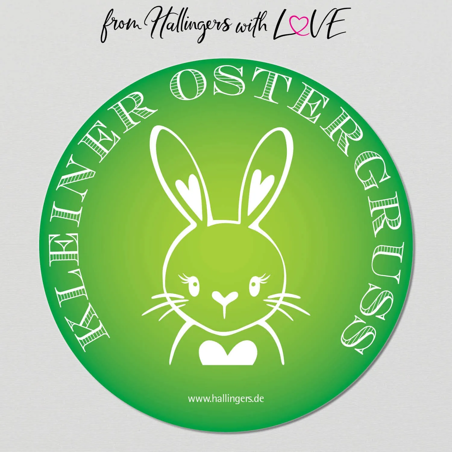 Kleiner Ostergruß - green (Geschenkkorb)