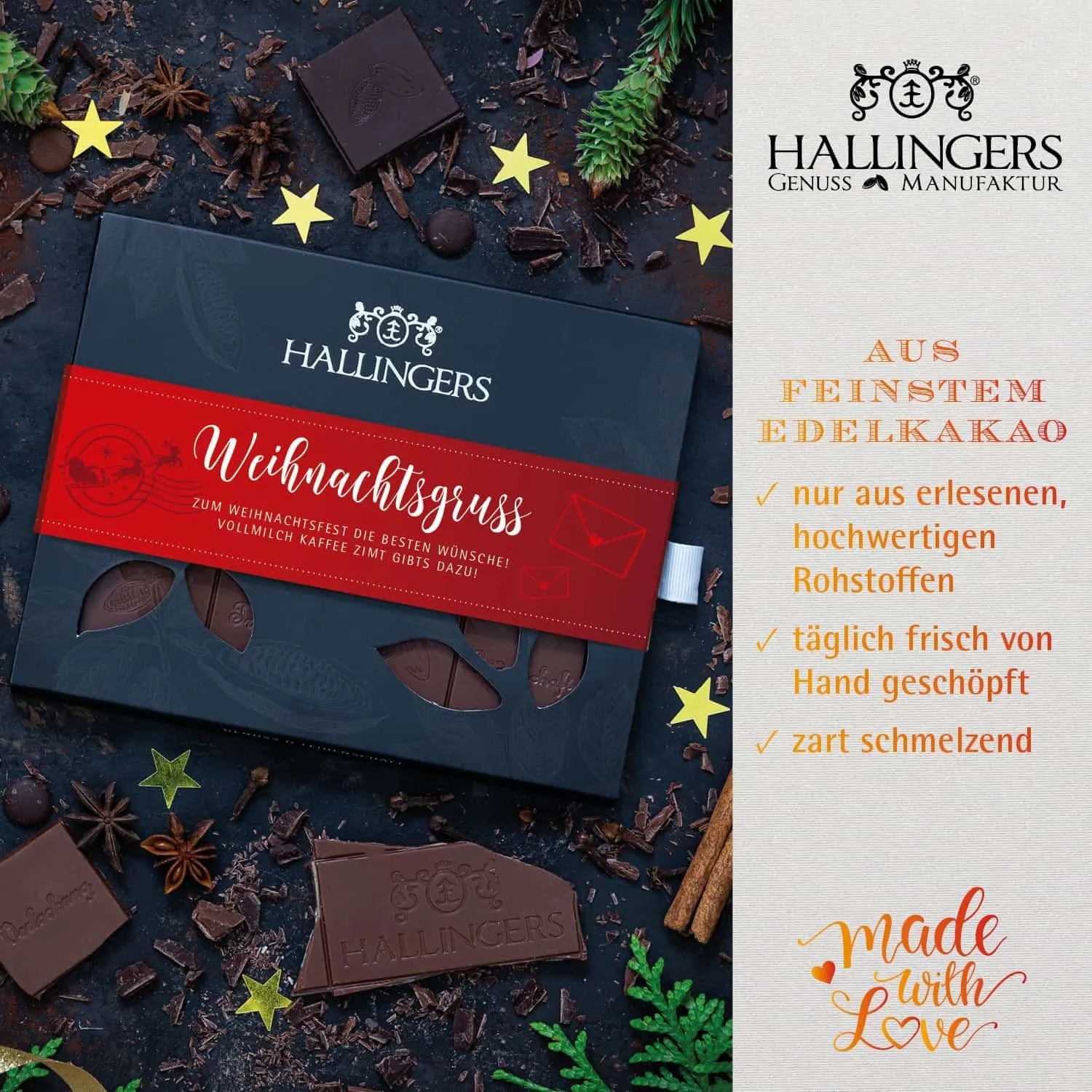 Süße Weihnachten (Geschenkkorb)