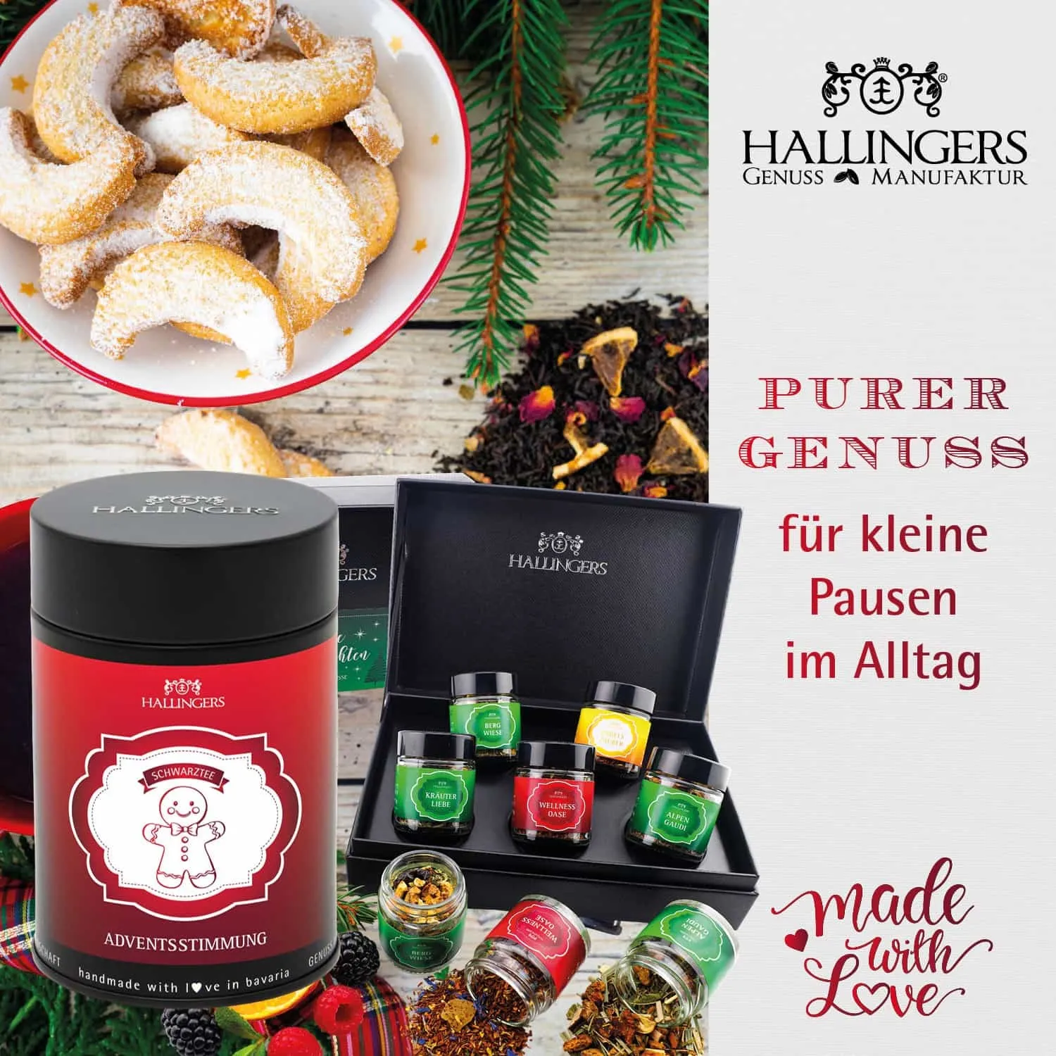 Verschenke puren Luxus! Aus unserer Manufaktur im Herzen von Bayern mit Liebe verpackt!
