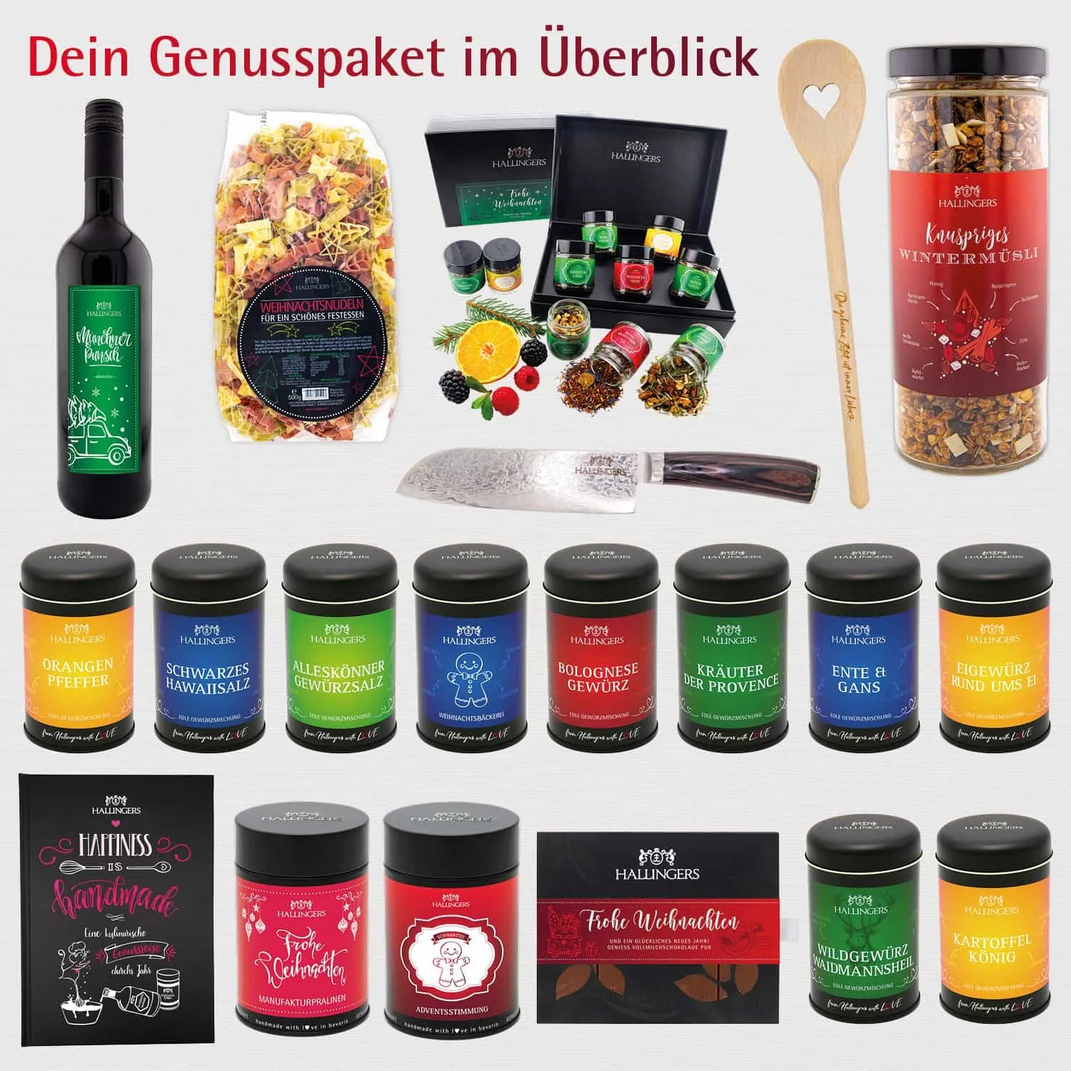 Weihnachts-Genussreise (Geschenkkorb)