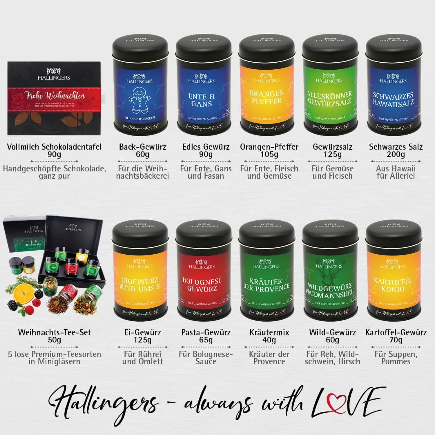 Weihnachts-Genussreise (Geschenkkorb)