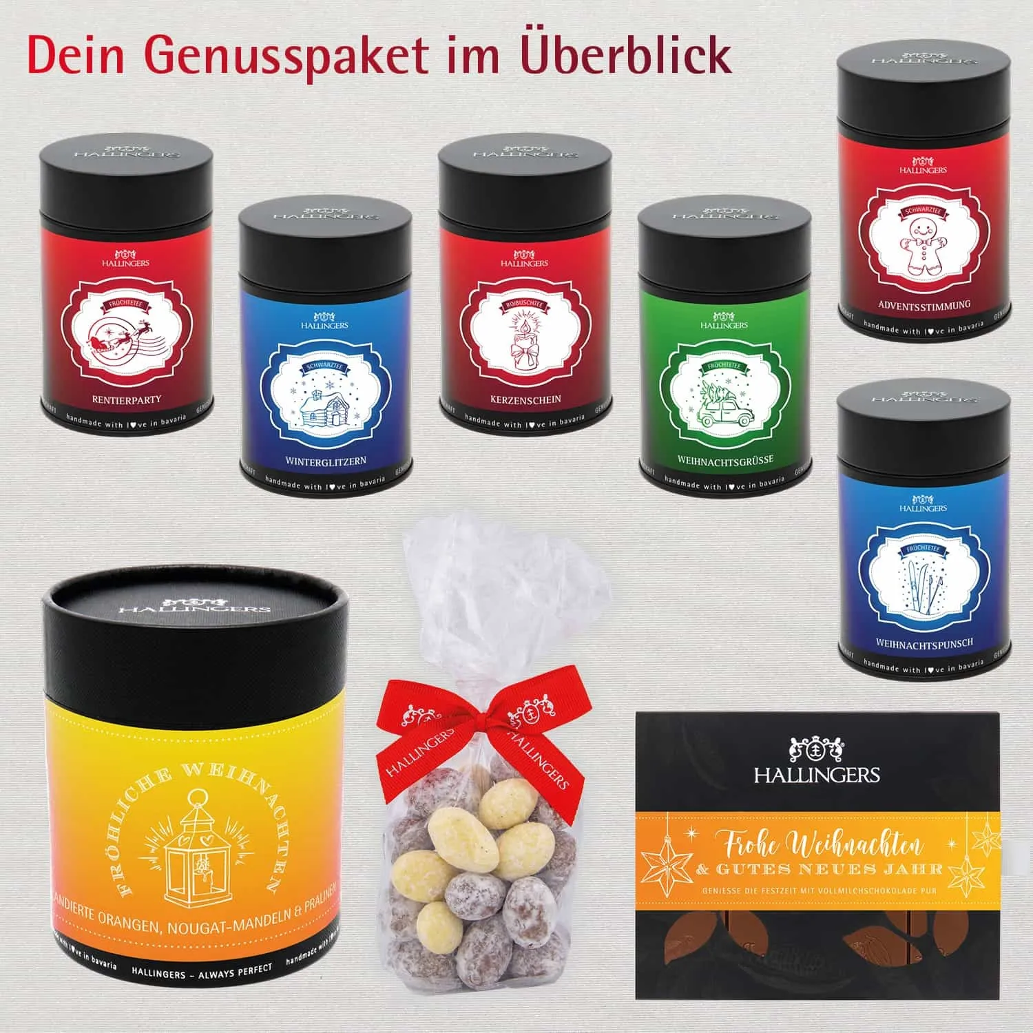 Weihnachts-Tea Time (Geschenkkorb)