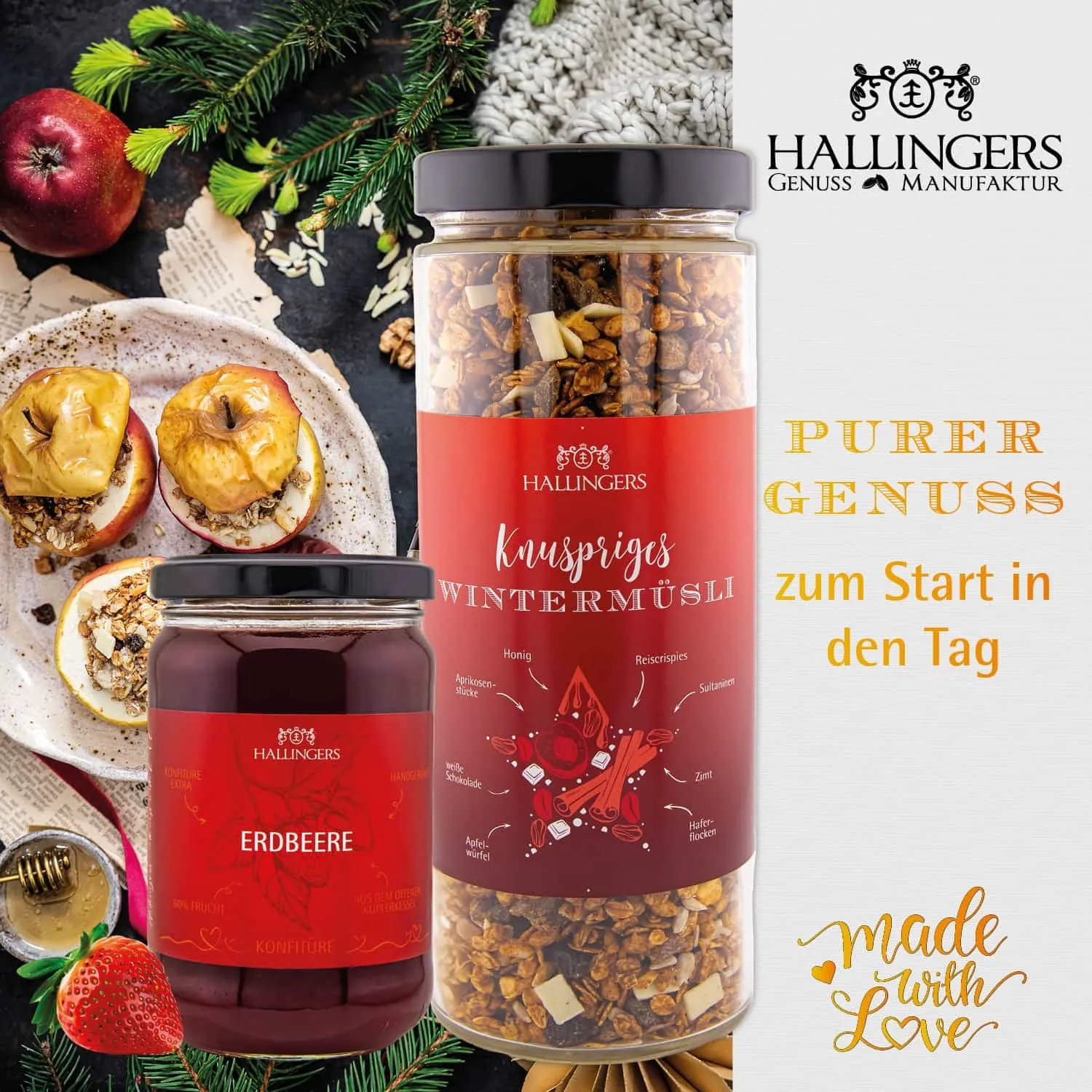 Dieses Produkt ist ein top Geschenk für alle Genießer und Feinschmecker oder um sich selbst eine Freude zu machen und die Winterabende zu versüßen!