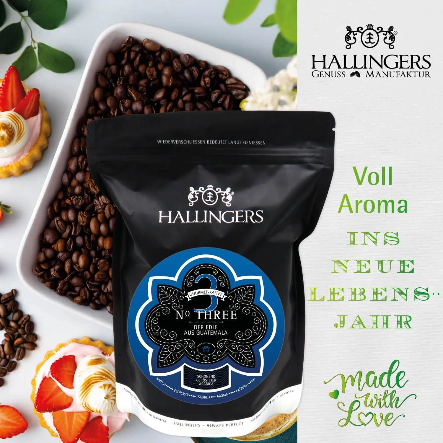 Aus unserer Manufaktur im Herzen von Bayern mit Liebe verpackt!