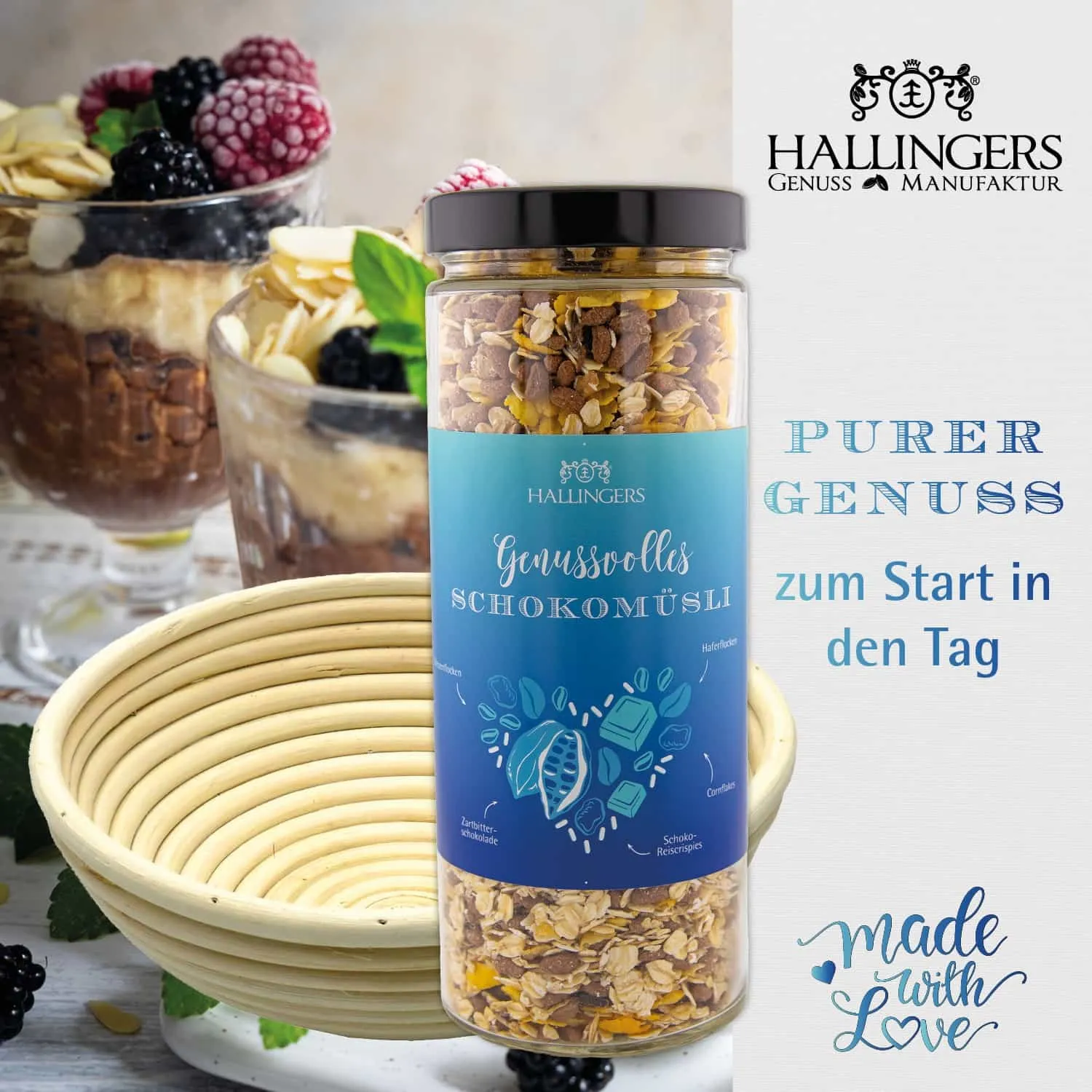 Aus unserer Manufaktur im Herzen von Bayern mit Liebe verpackt!