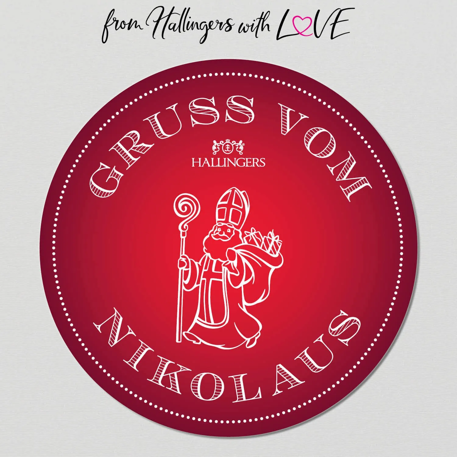 Gruß vom Nikolaus (Geschenkkorb)