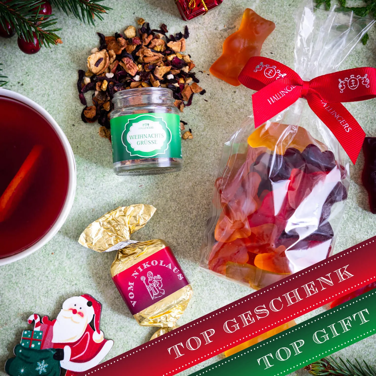 Fix und fertig zum Verschenken! Super Zeitersparnis: Kein Einkaufen und Zusammenstellen nötig - wir machen die Arbeit für dich!