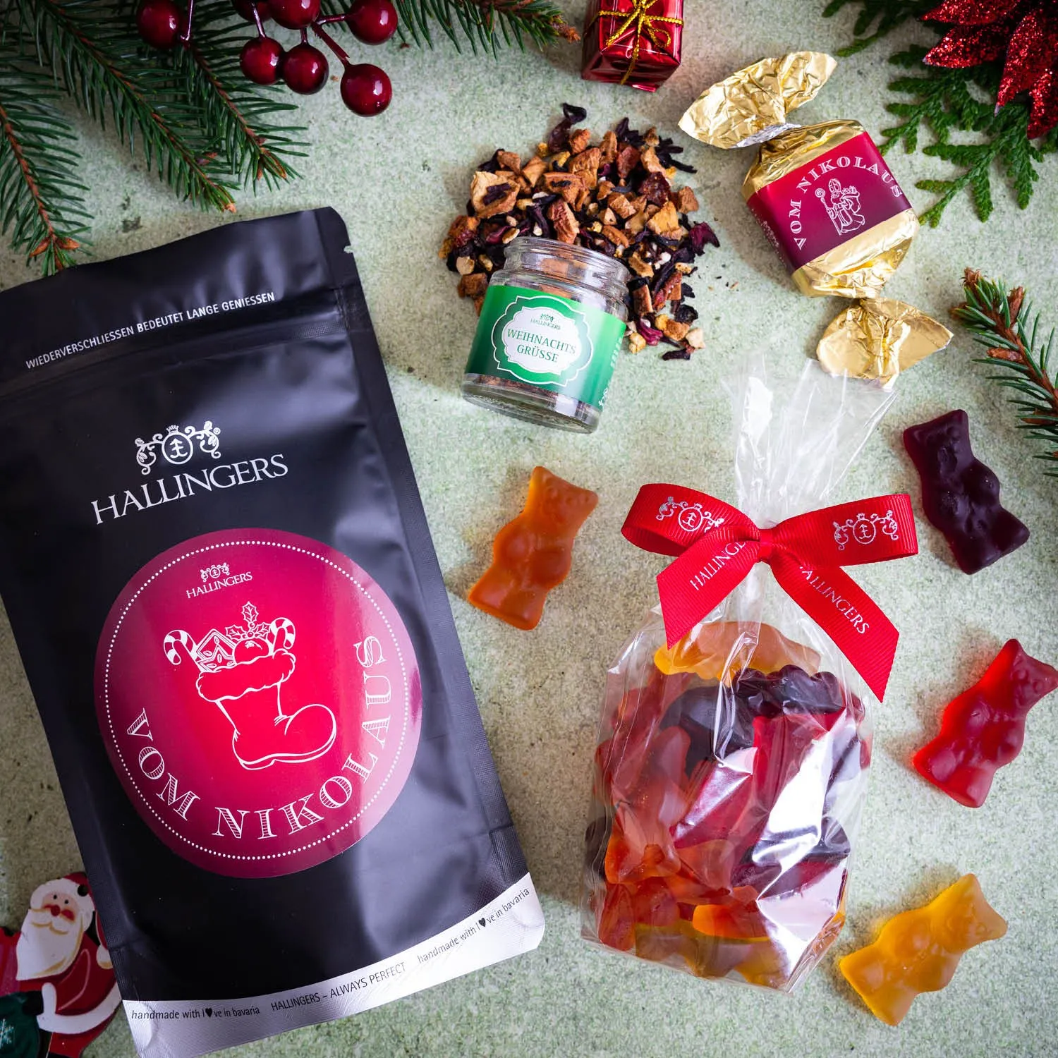 Vom Nikolaus (Geschenkkorb)