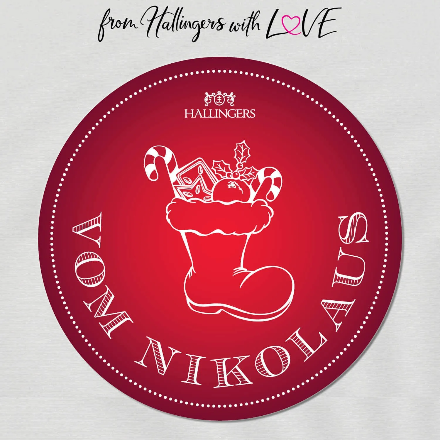 Vom Nikolaus (Geschenkkorb)