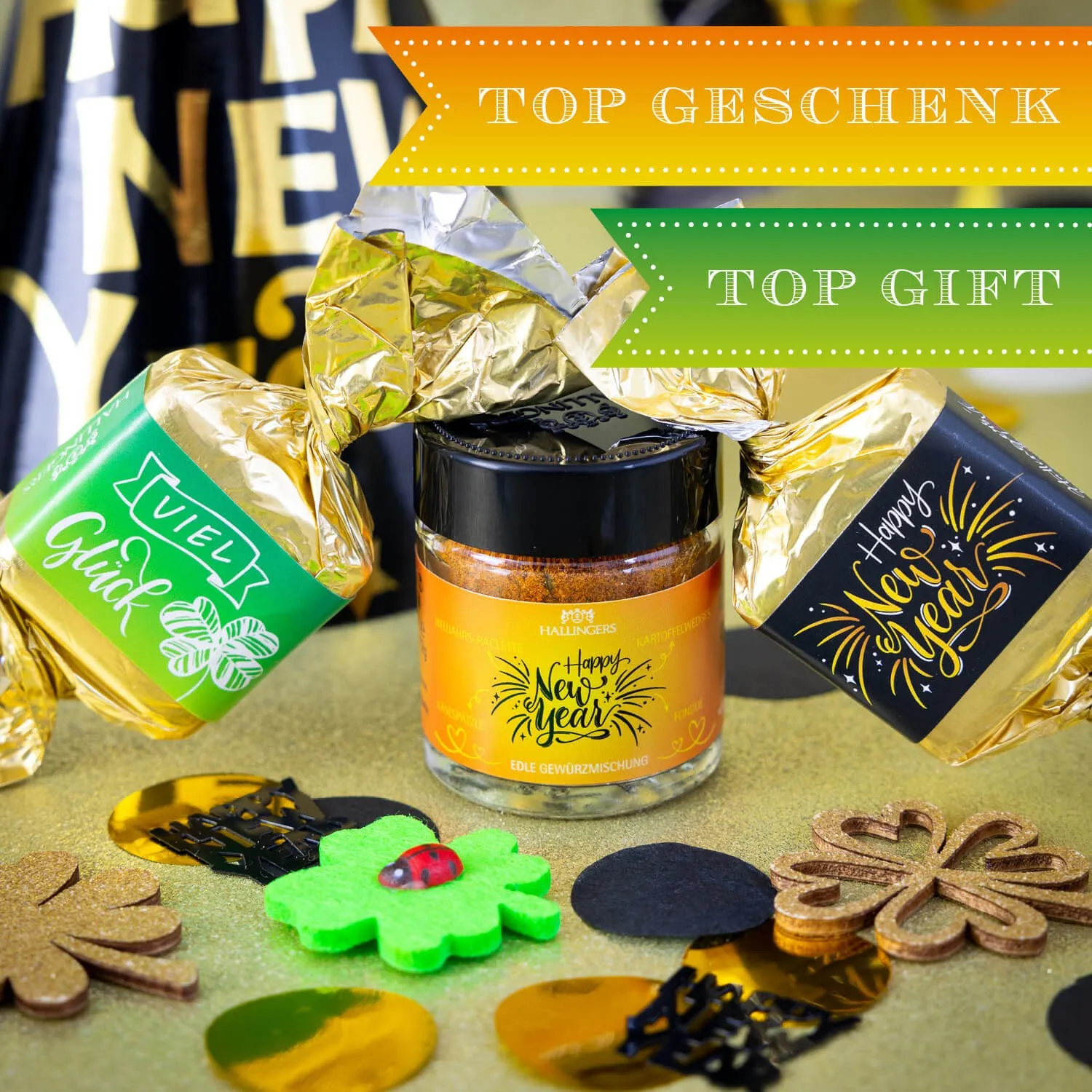 Fix und fertig zum Verschenken! Super Zeitersparnis: Kein Einkaufen und Zusammenstellen nötig - wir machen die Arbeit für dich!