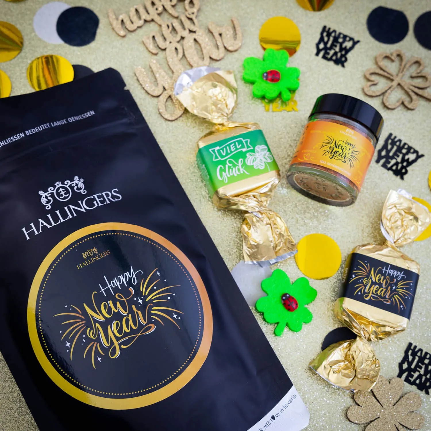 Happy New Year (Geschenkkorb)