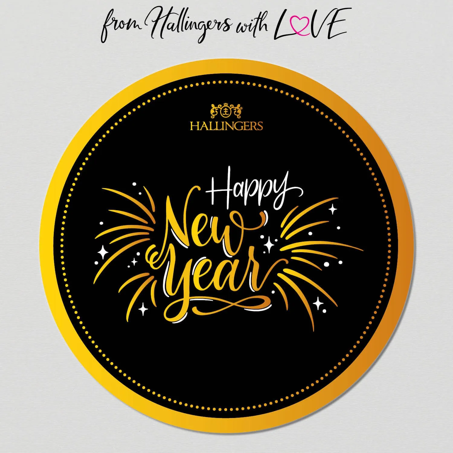 Happy New Year (Geschenkkorb)