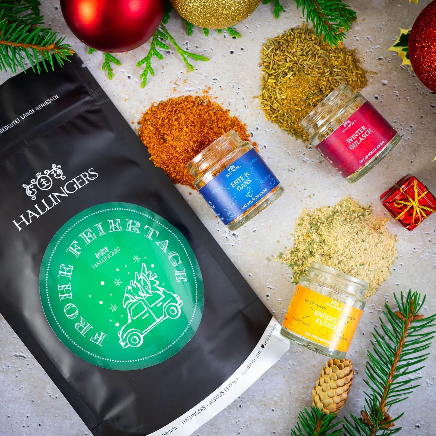 Frohe Feiertage (Geschenkkorb)