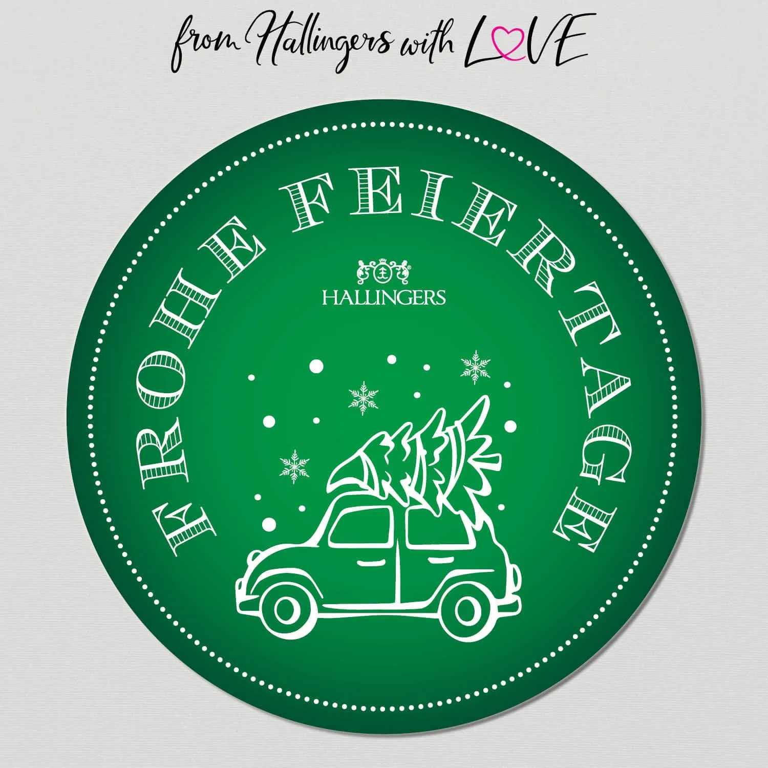 Frohe Feiertage (Geschenkkorb)