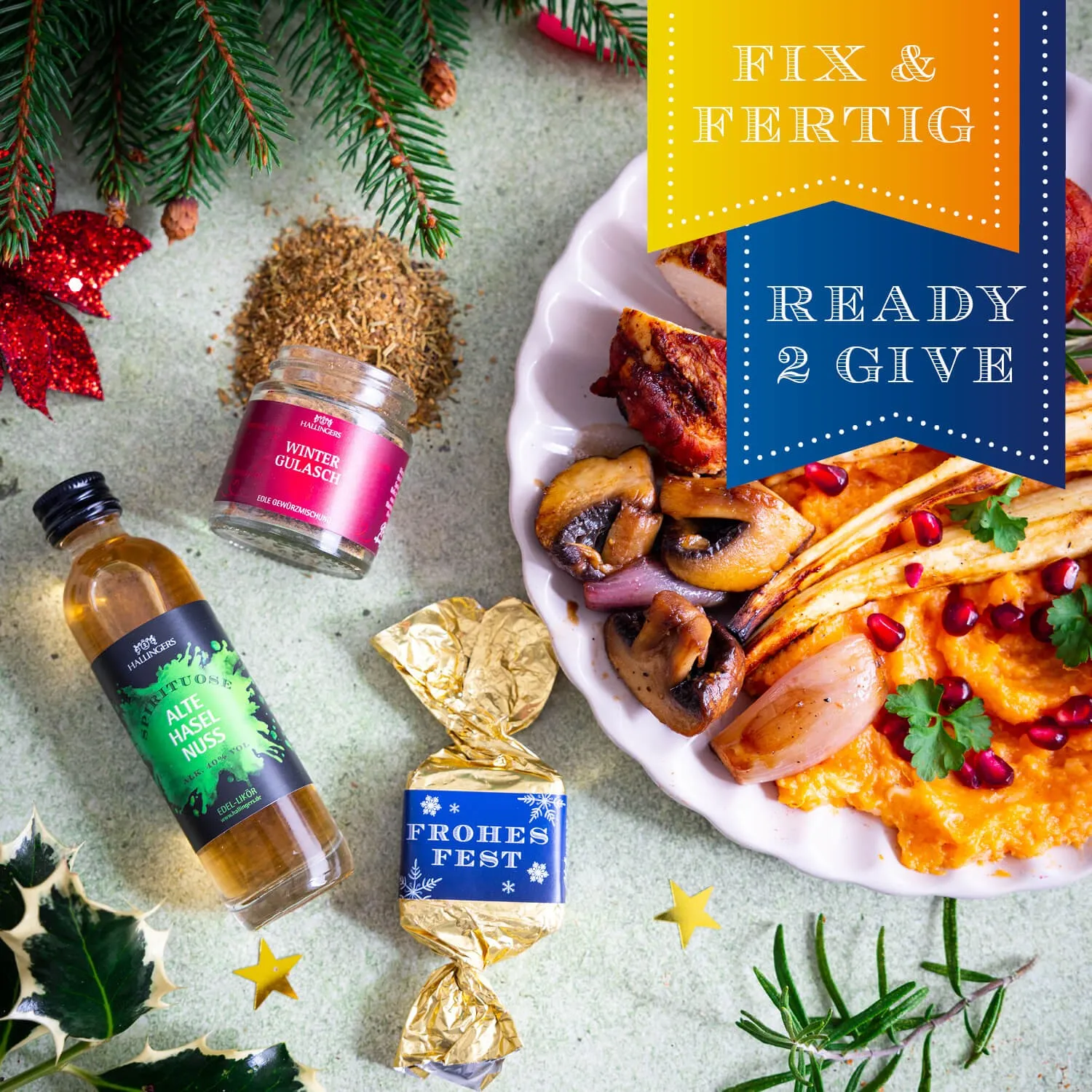 Fix und fertig zum Verschenken! Super Zeitersparnis: Kein Einkaufen und Zusammenstellen nötig - wir machen die Arbeit für dich!