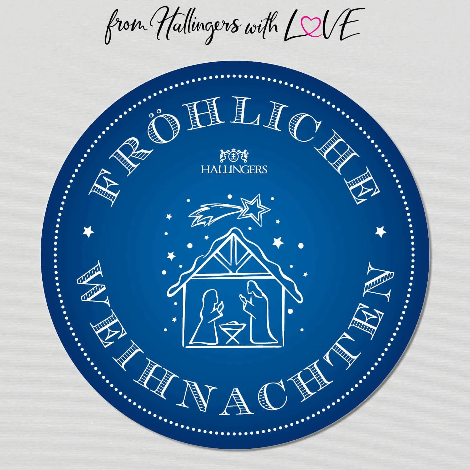 Fröhliche Weihnachten (Geschenkkorb)