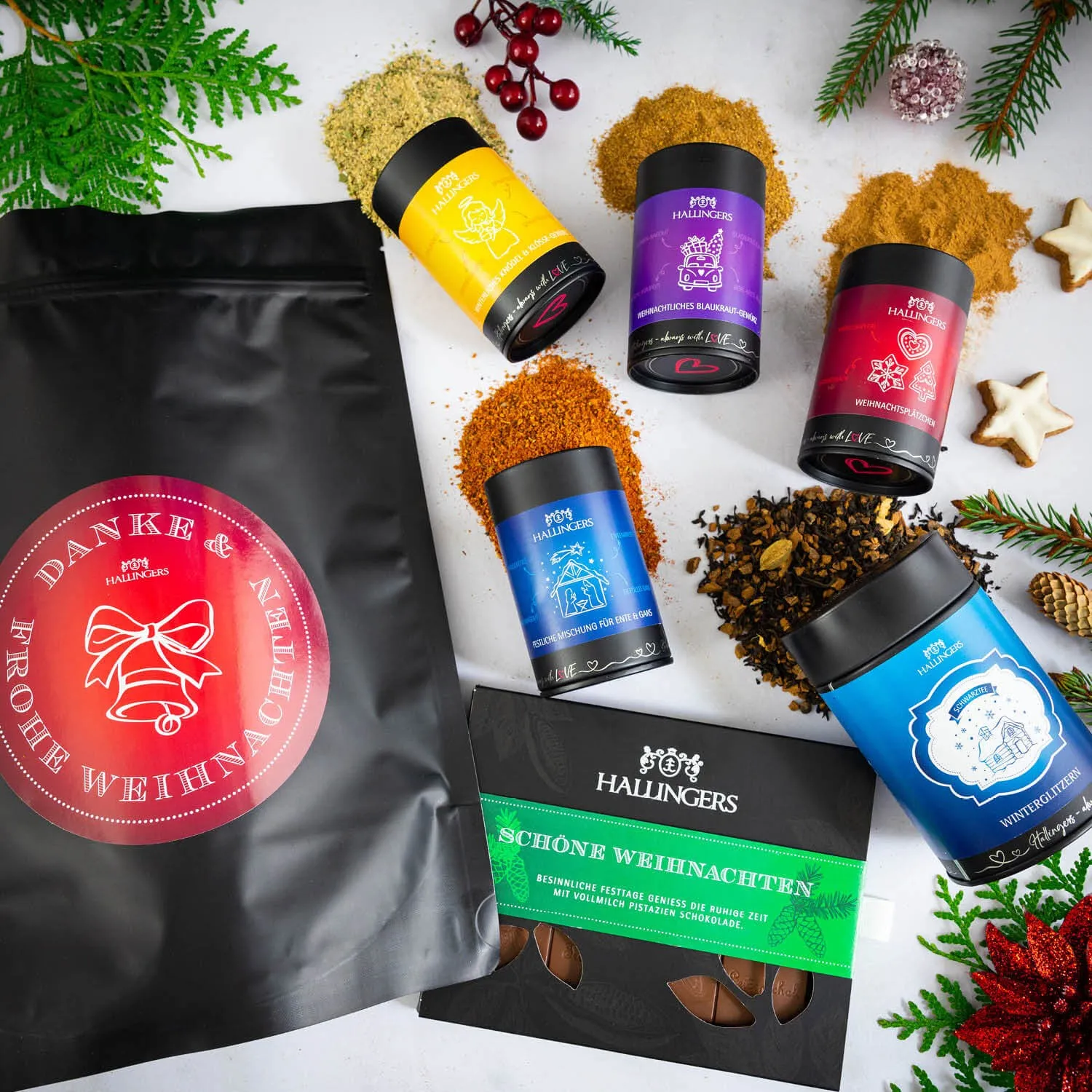 Danke & Frohe Weihnachten XXL (Geschenkkorb)