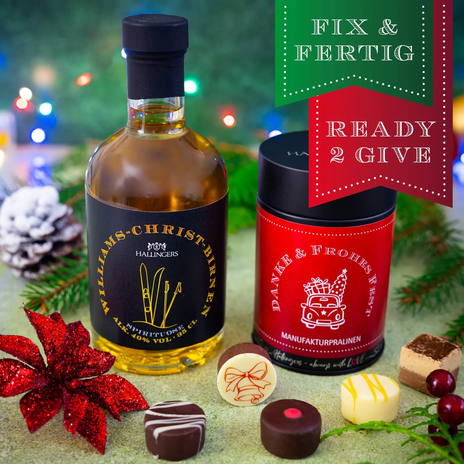 Super Zeitersparnis. Kein Einkaufen und Zusammenstellen nötig - wir machen die Arbeit!