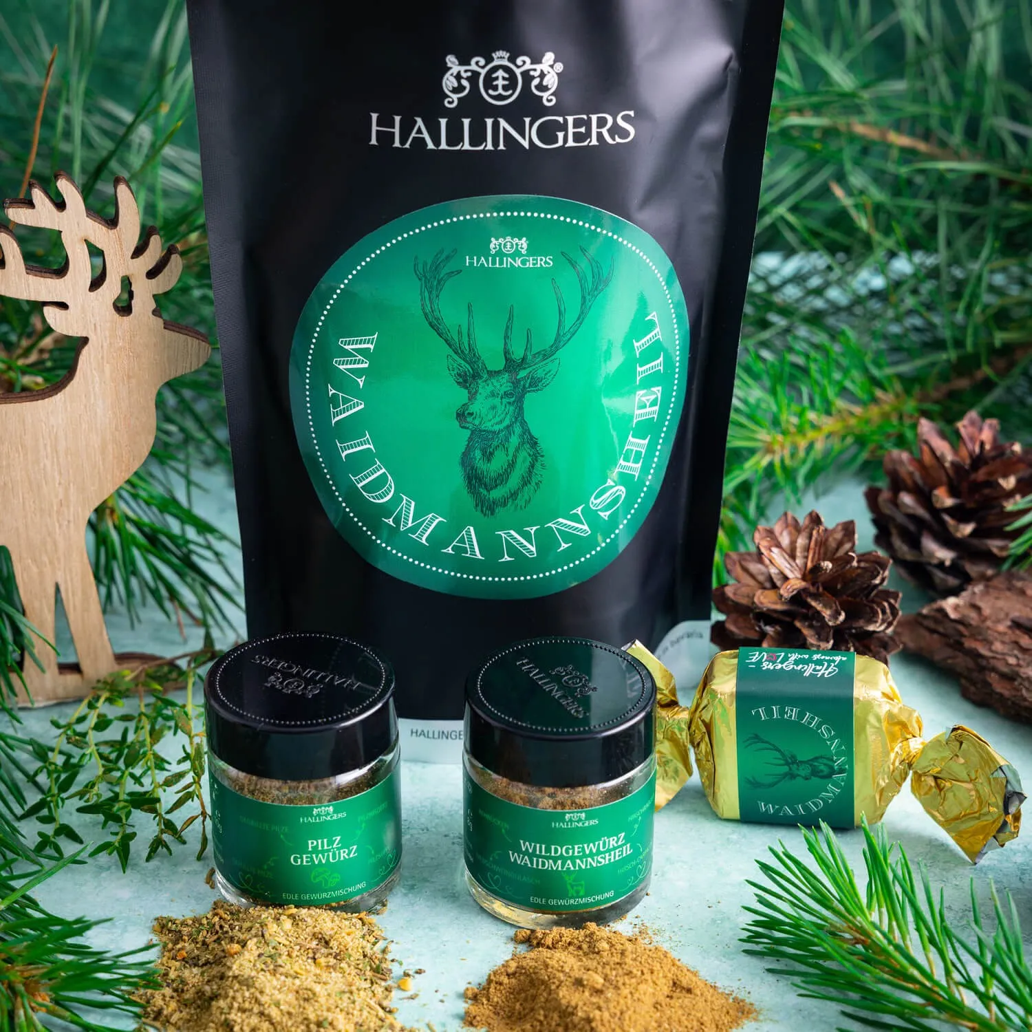 Hochwertigste natürliche, regionale & lokale Rohstoffe