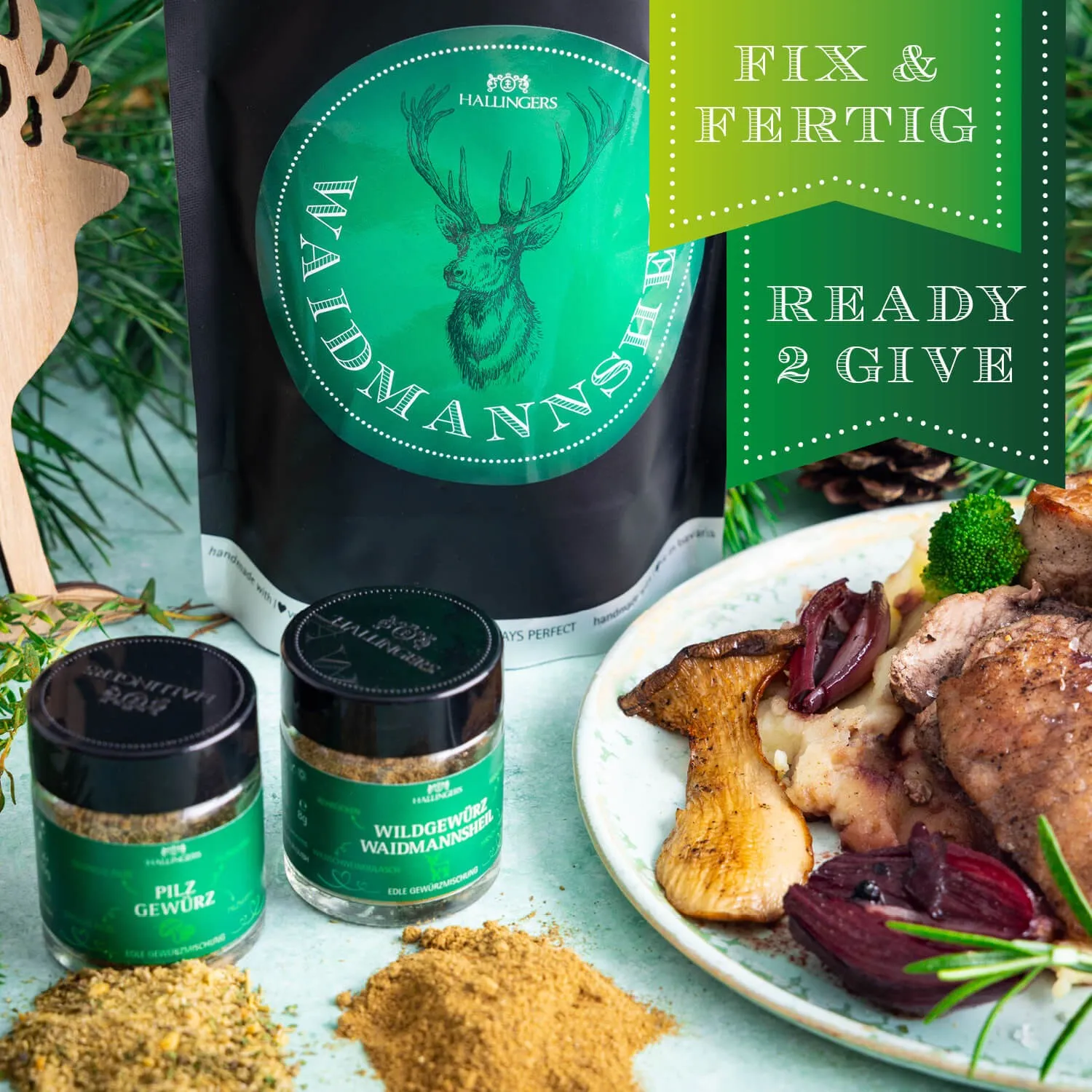 Fix und fertig zum Verschenken! Mit diesem Set verschenken Sie Luxus pur!