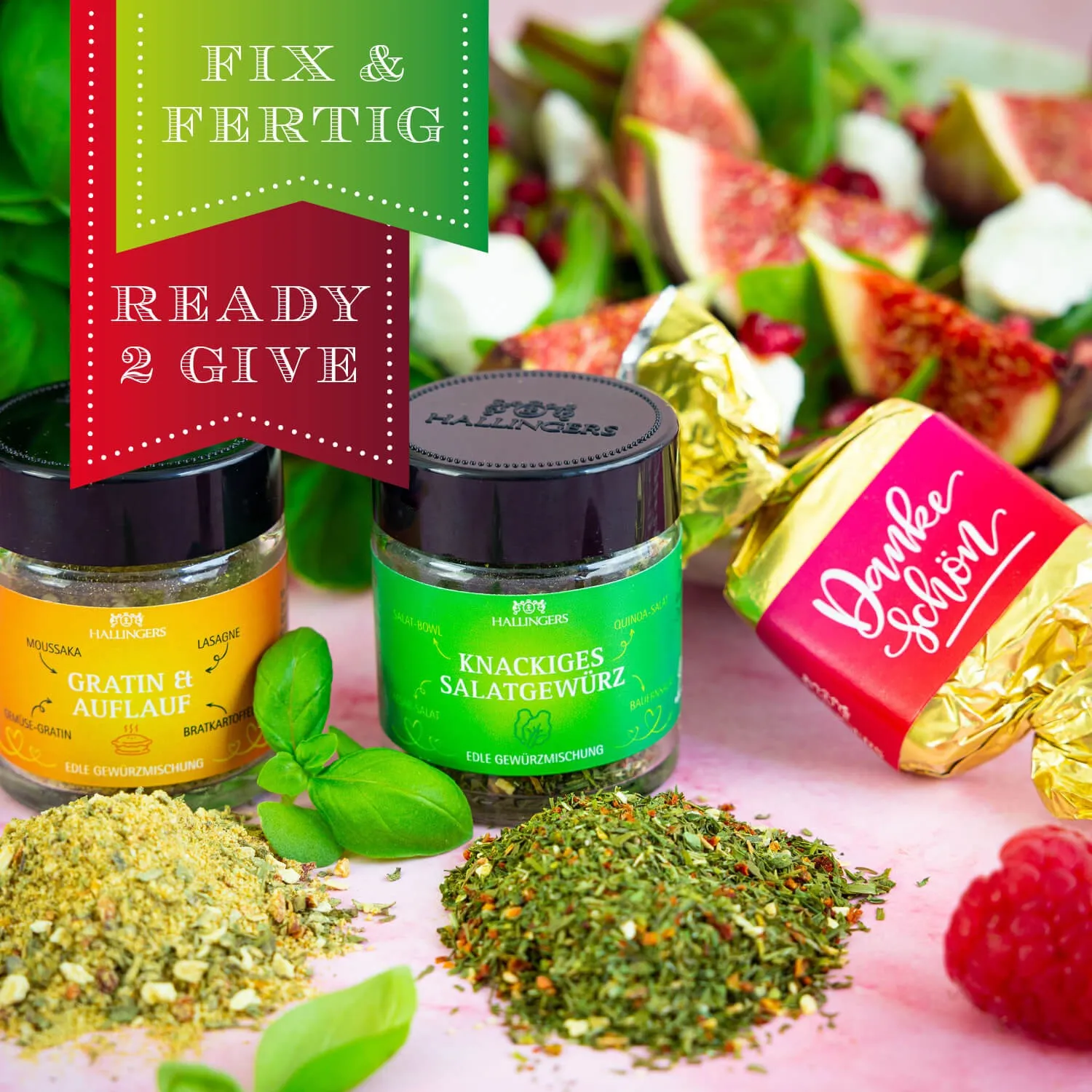 Hochwertigste natürliche regionale & lokale Rohstoffe