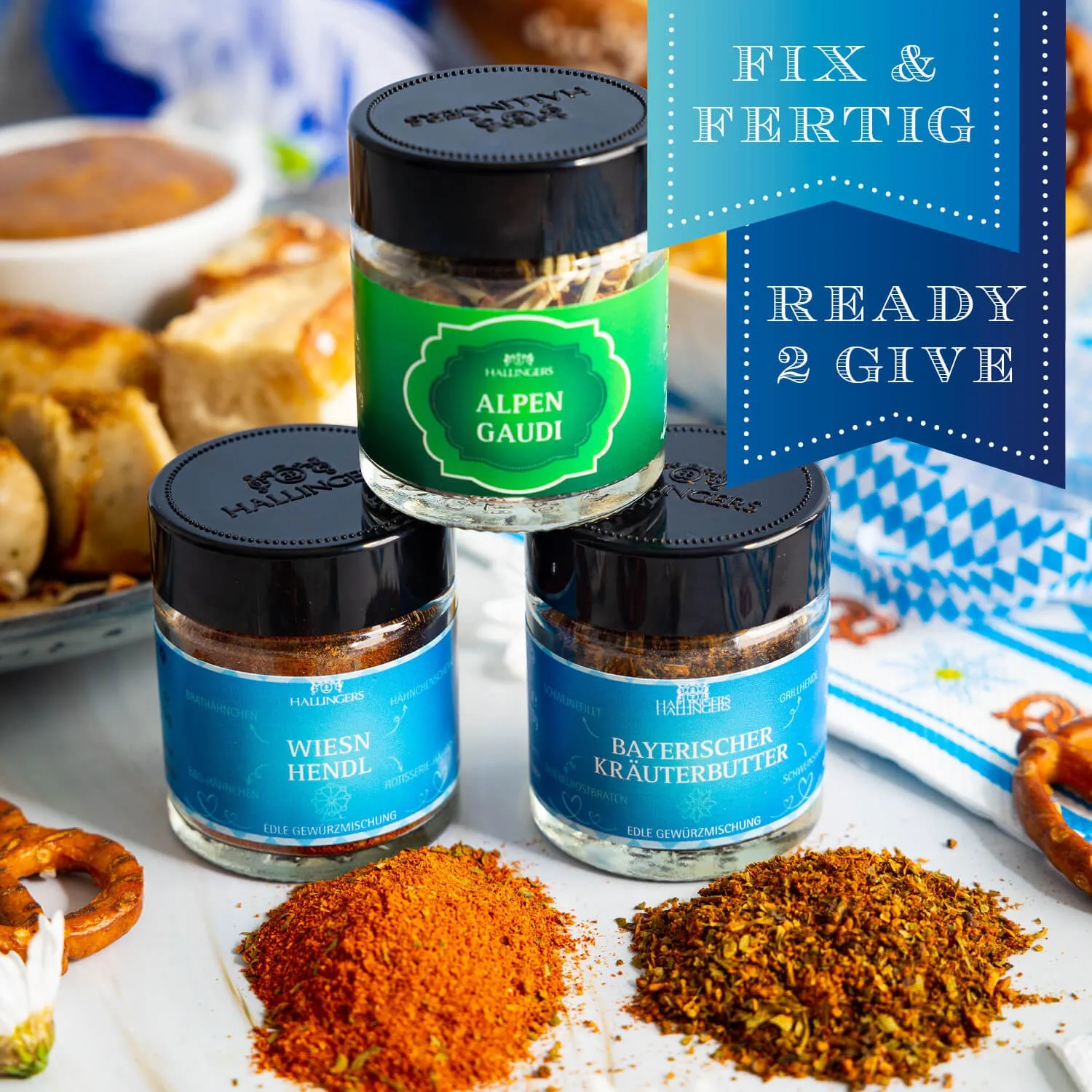 Hochwertigste, natürliche, regionale und lokale Rohstoffe.