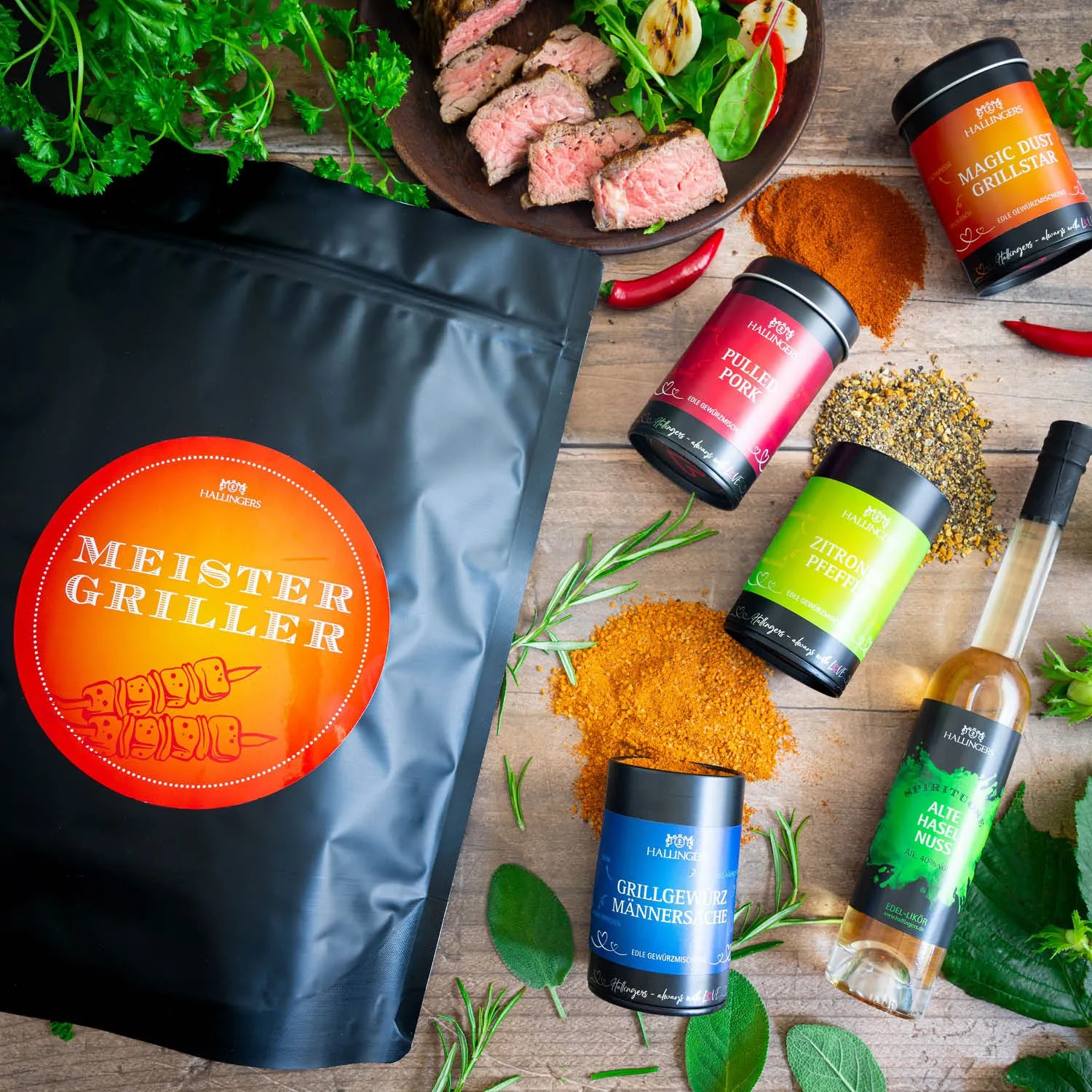 Meistergriller XXL (Geschenkkorb)