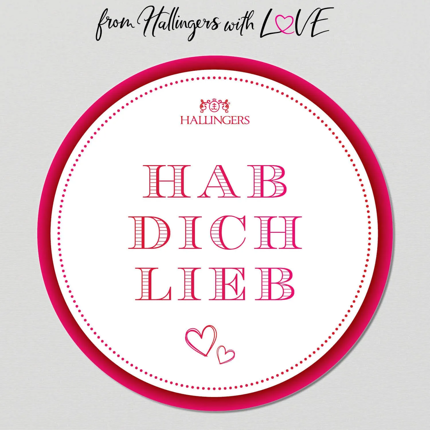 Hab Dich lieb (Geschenkkorb)