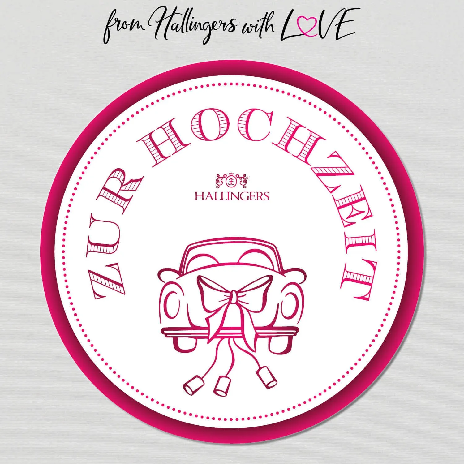 Zur Hochzeit (Geschenkkorb)