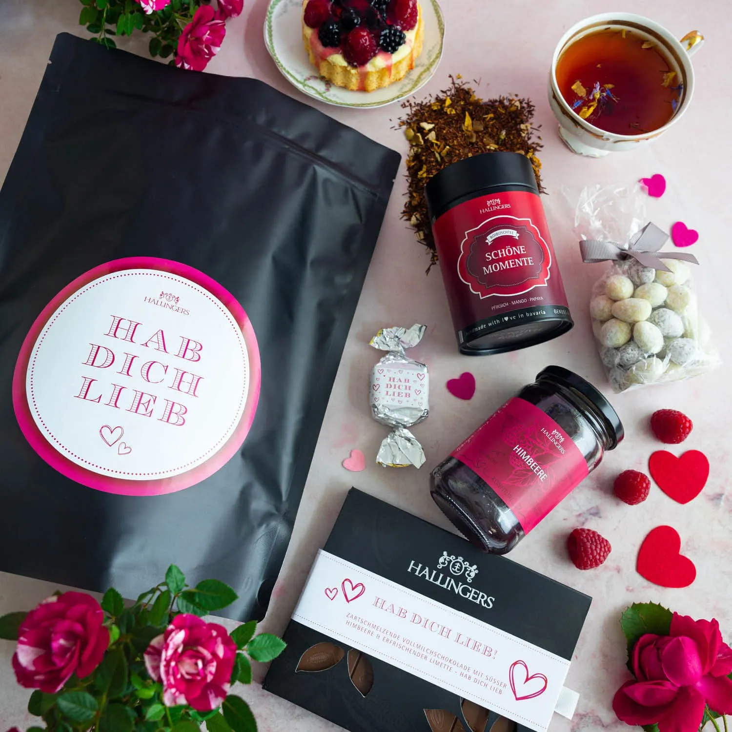 Hab Dich lieb XXL (Geschenkkorb)