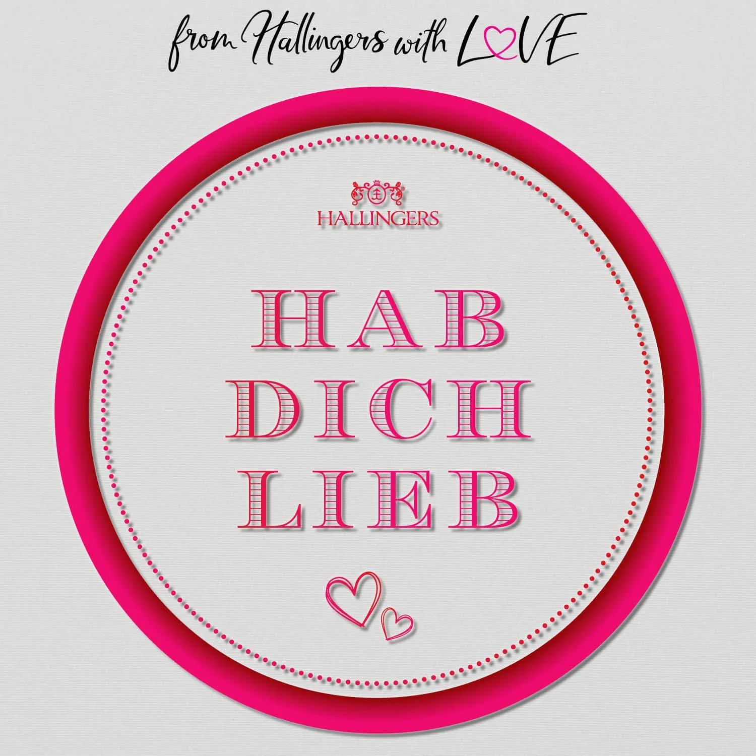 Hab Dich lieb XXL (Geschenkkorb)