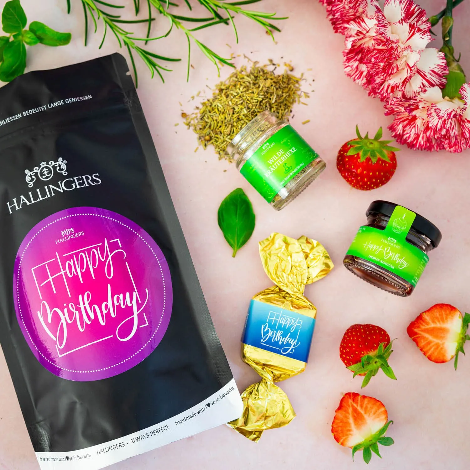 Happy Birthday Pink (Geschenkkorb)