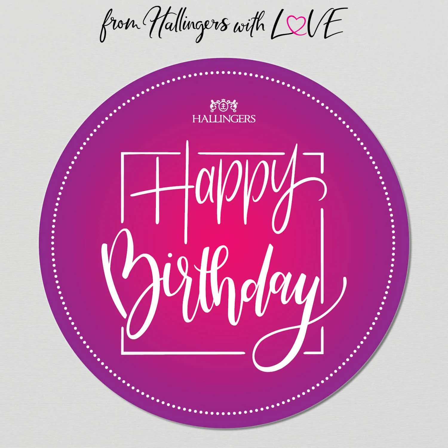 Happy Birthday Pink (Geschenkkorb)