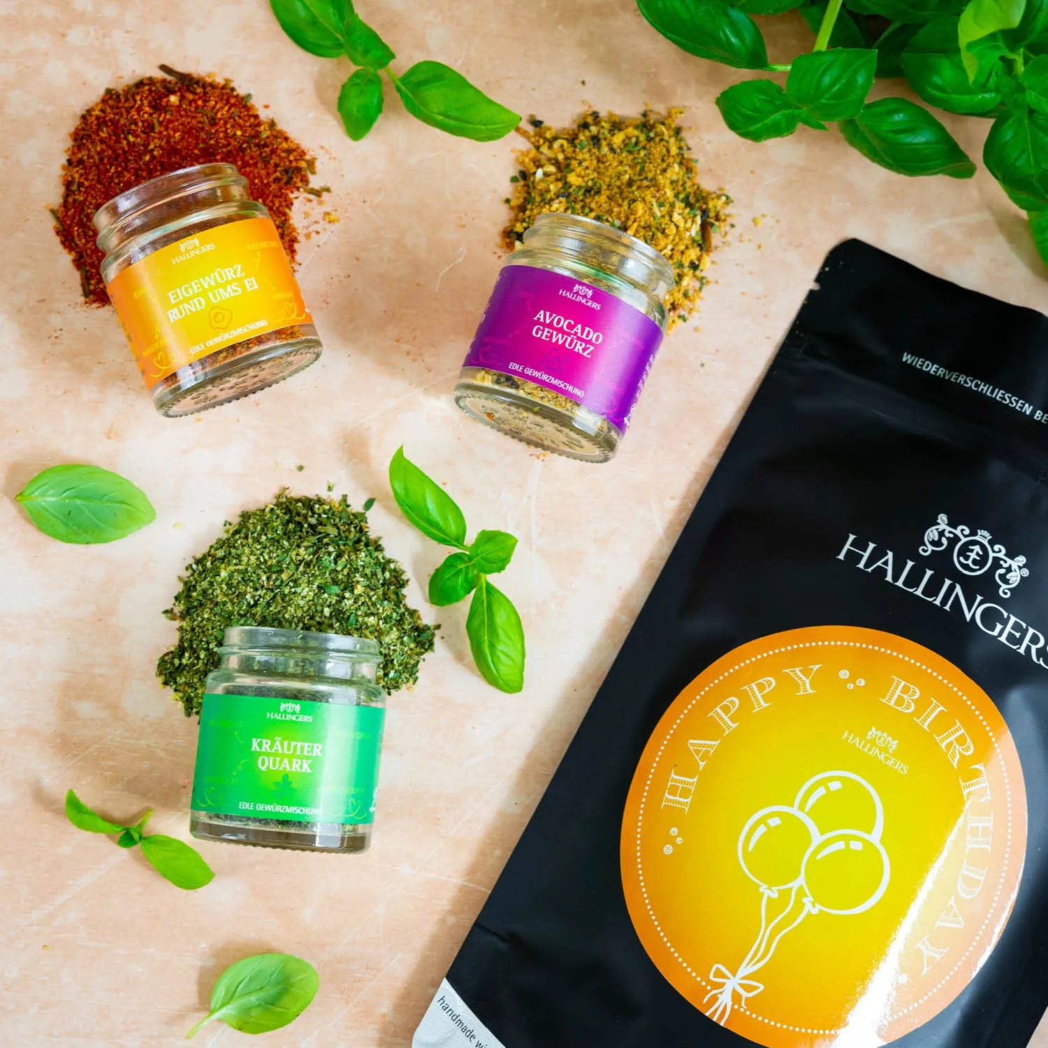 Happy Birthday Yellow (Geschenkkorb)