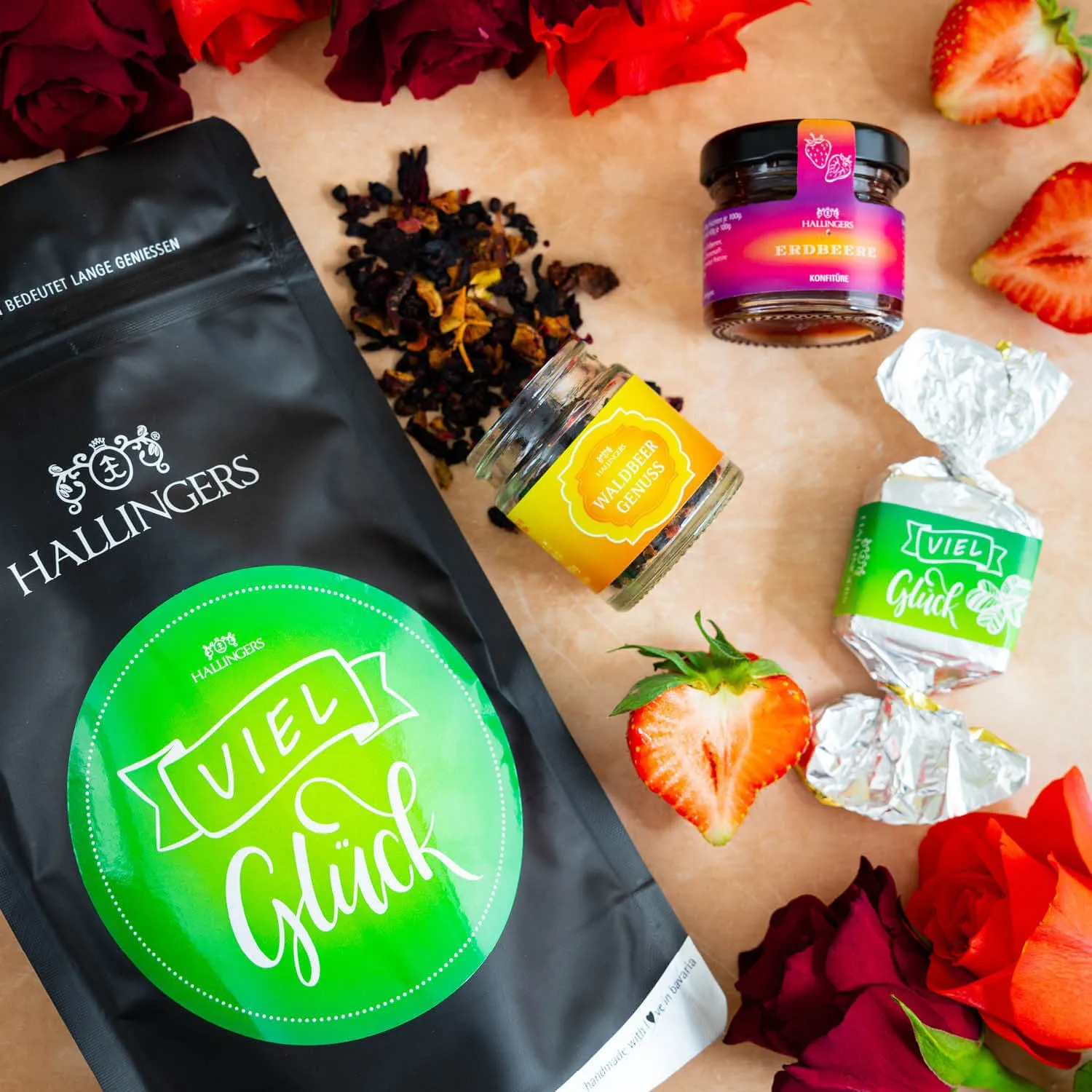 Viel Glück (Geschenkkorb)