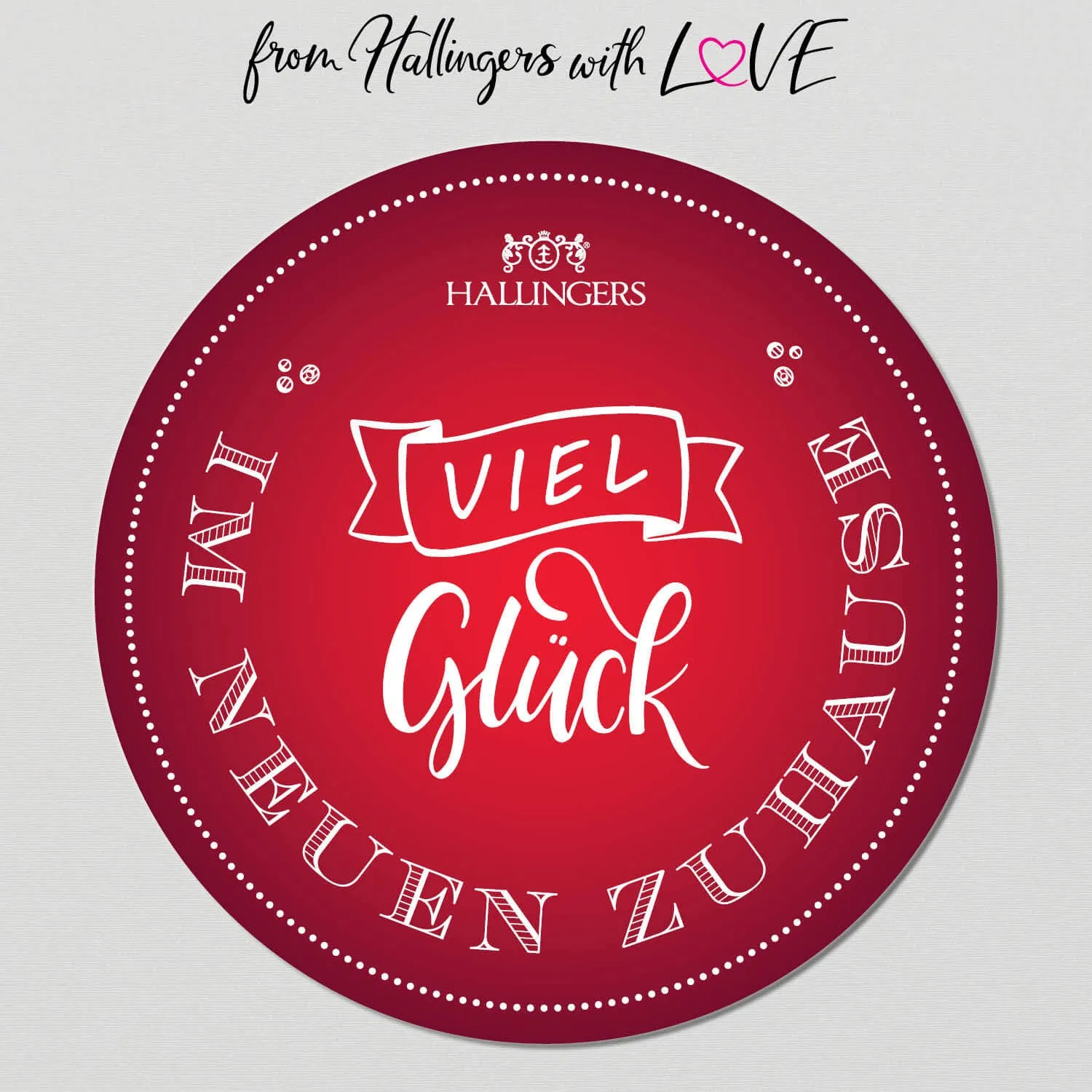 Viel Glück im neuen Zuhause (Geschenkkorb)