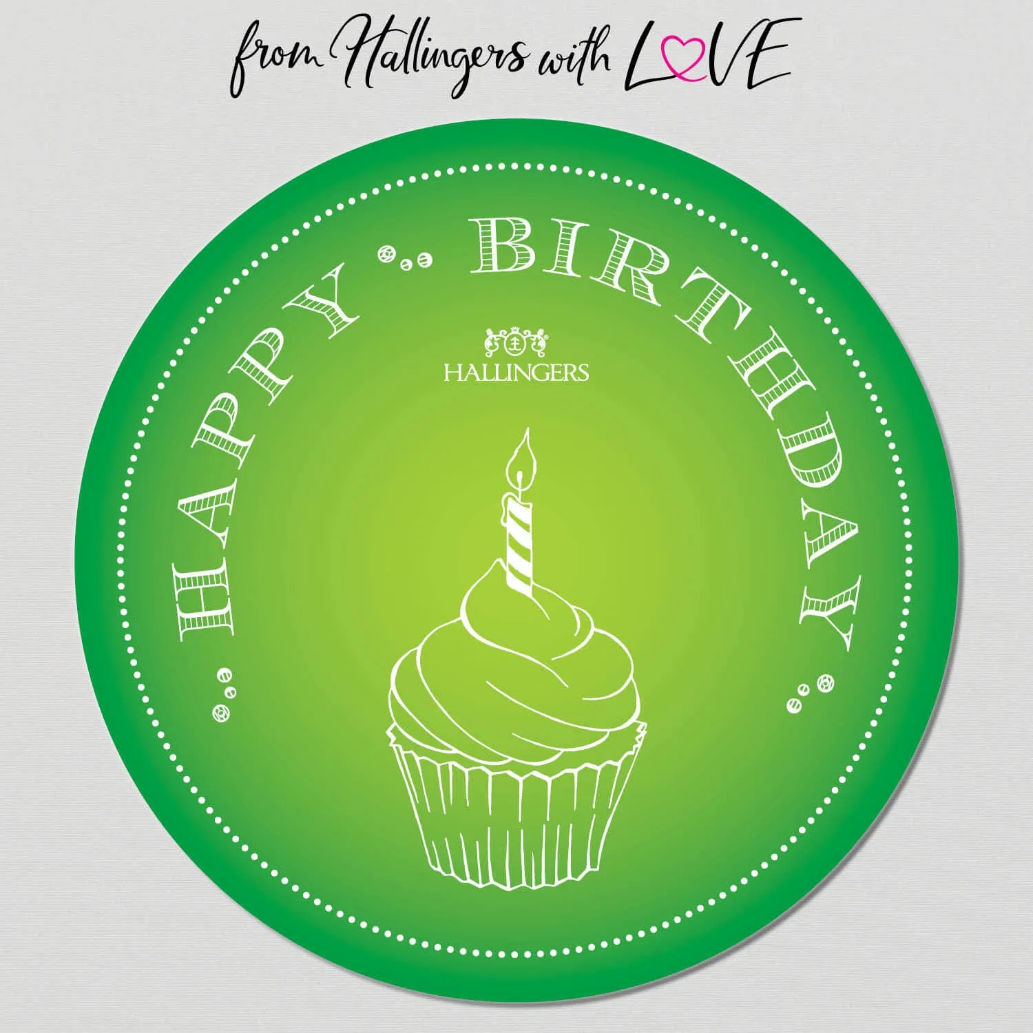 Happy Birthday Green XXL (Geschenkkorb)