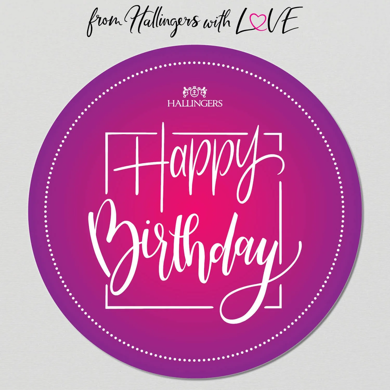 Happy Birthday Pink XXL (Geschenkkorb)