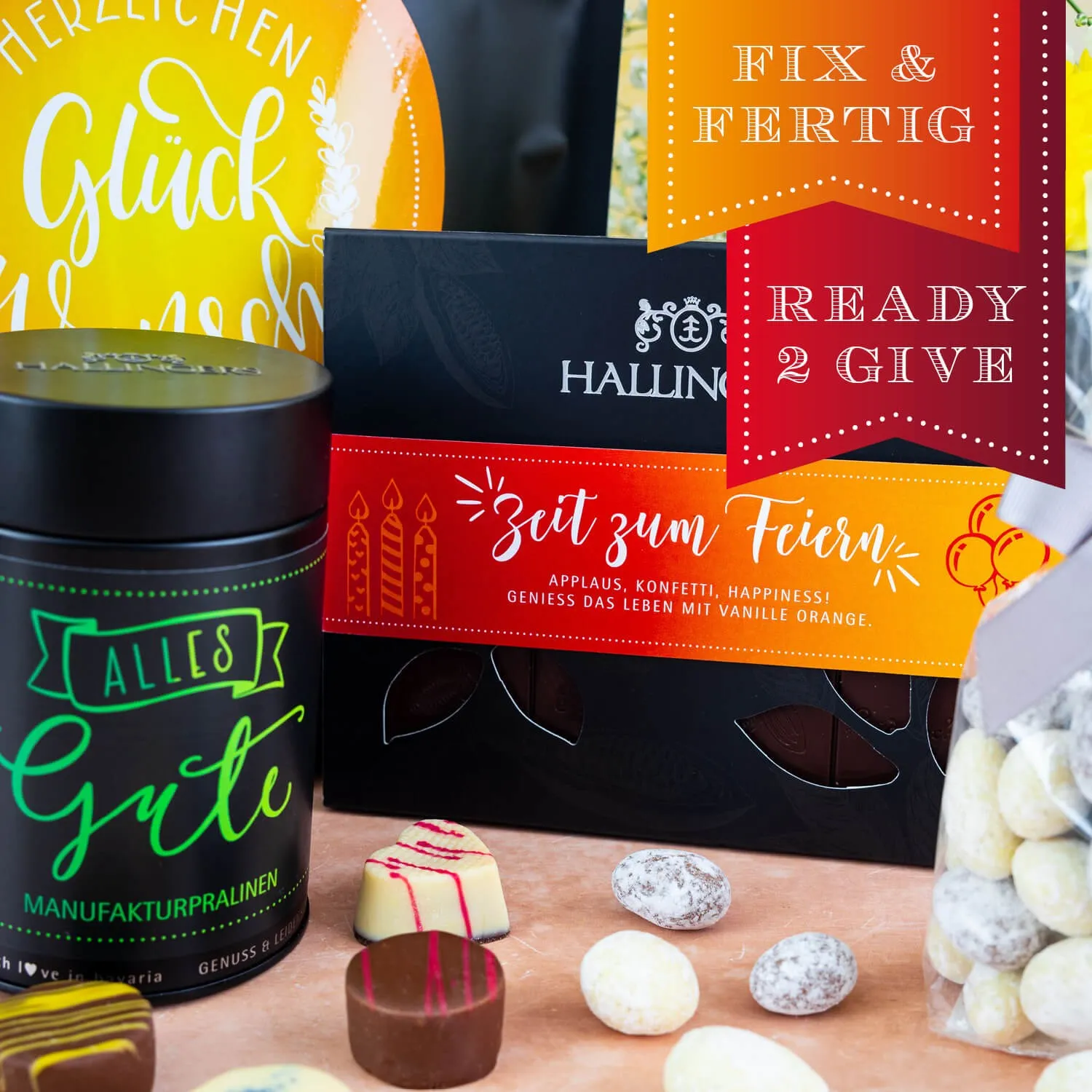 Fix und fertig zum Verschenken! Mit diesem Set verschenken Sie Luxus pur!