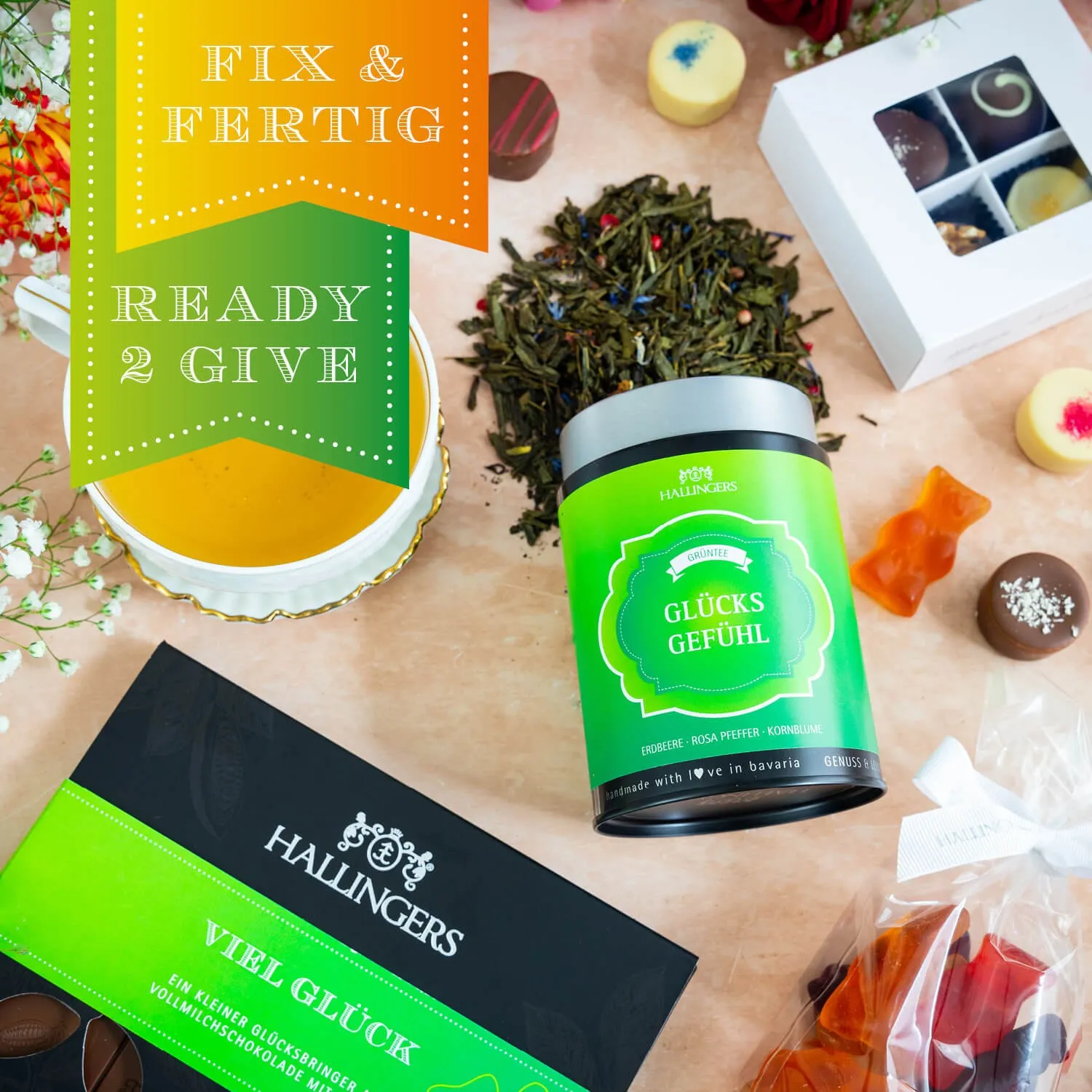 Fix und fertig zum Verschenken! Mit diesem Set verschenken Sie Luxus pur!