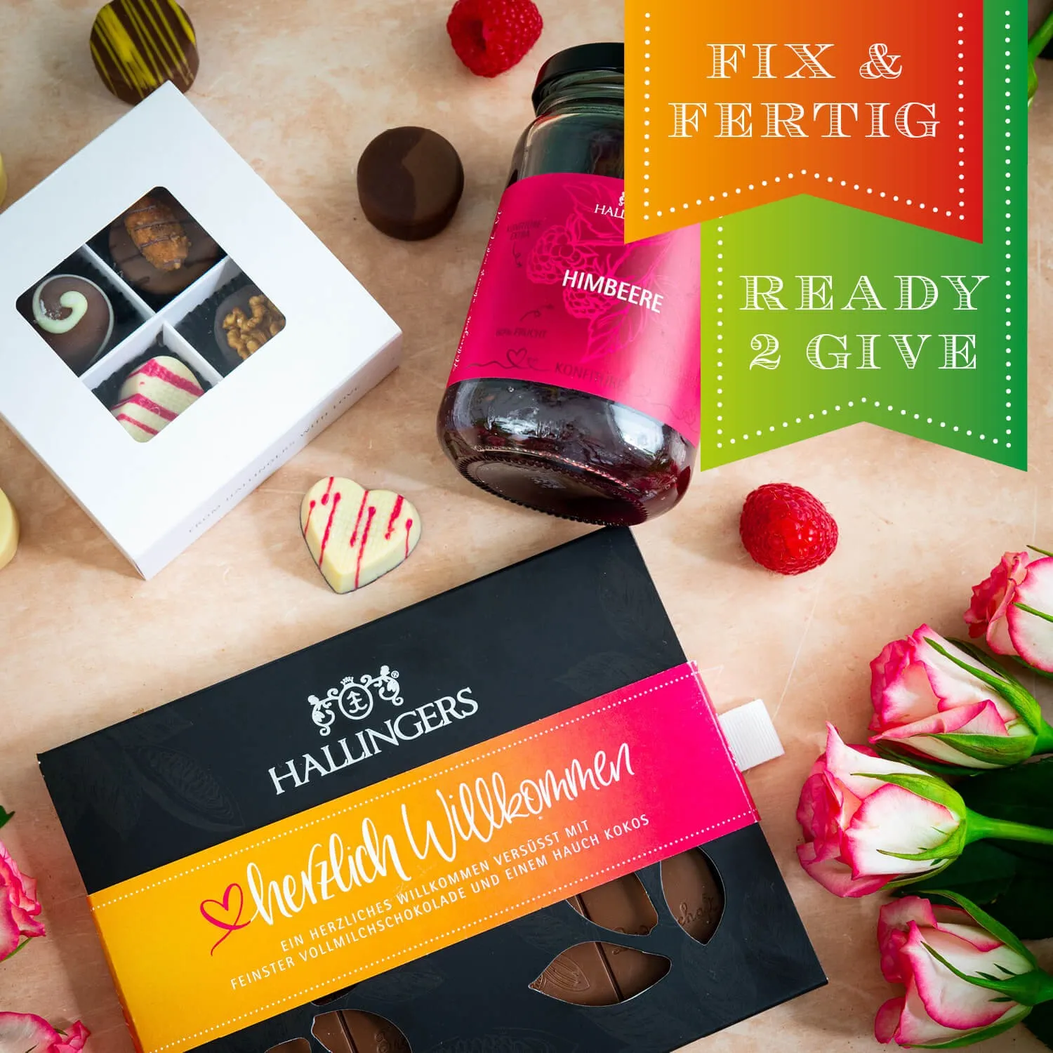 Fix und fertig zum Verschenken! Mit diesem Set verschenken Sie Luxus pur!